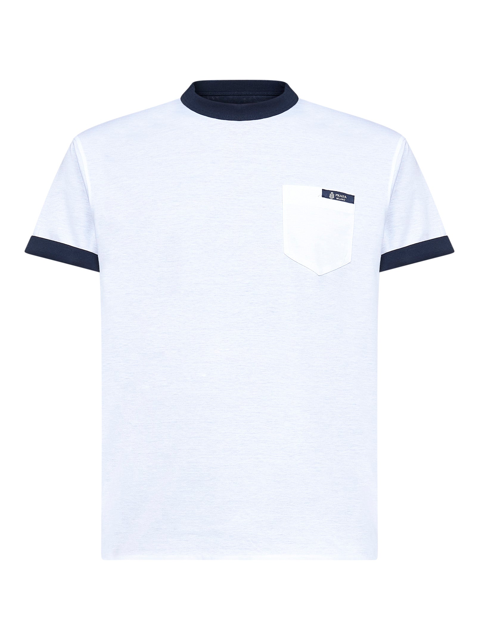 Prada Abbigliamento Men Reversible Cotton T-Shirt PRADA