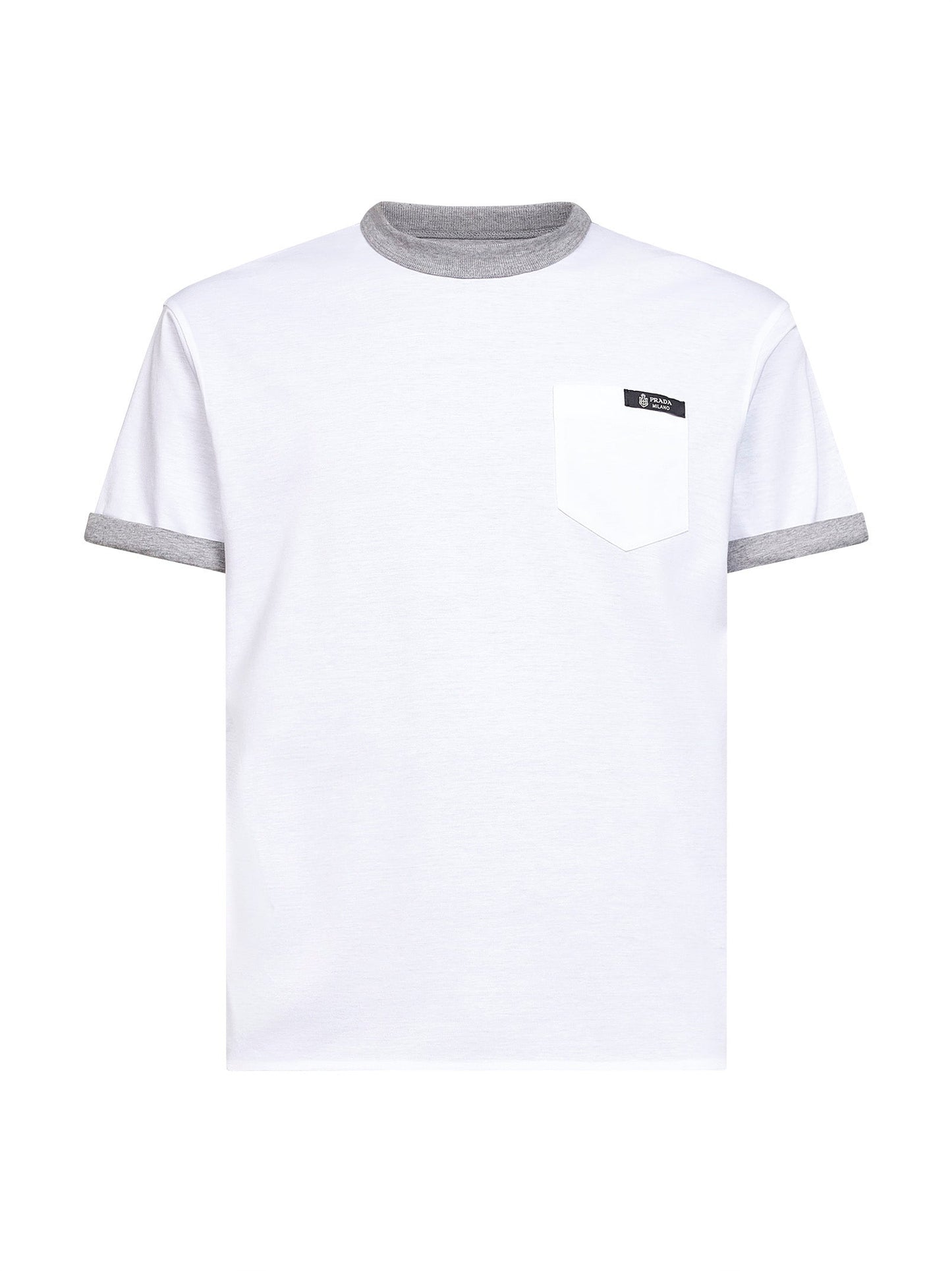 Prada Abbigliamento Men Reversible Cotton T-Shirt PRADA