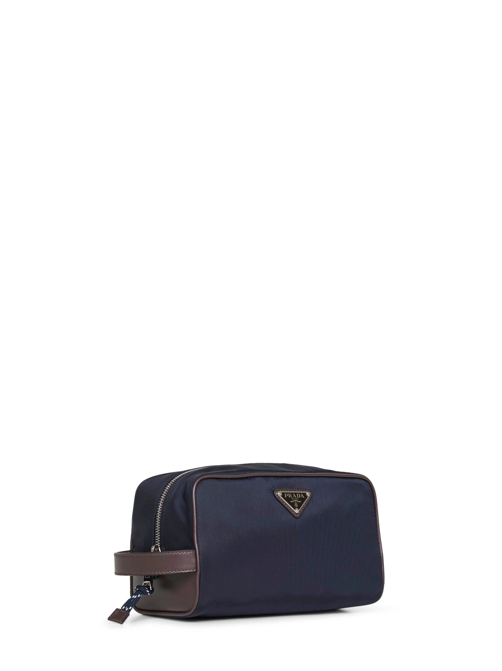 Prada Accessori Pelletteria Men Blue Prada Speedrock Beauty Case PRADA