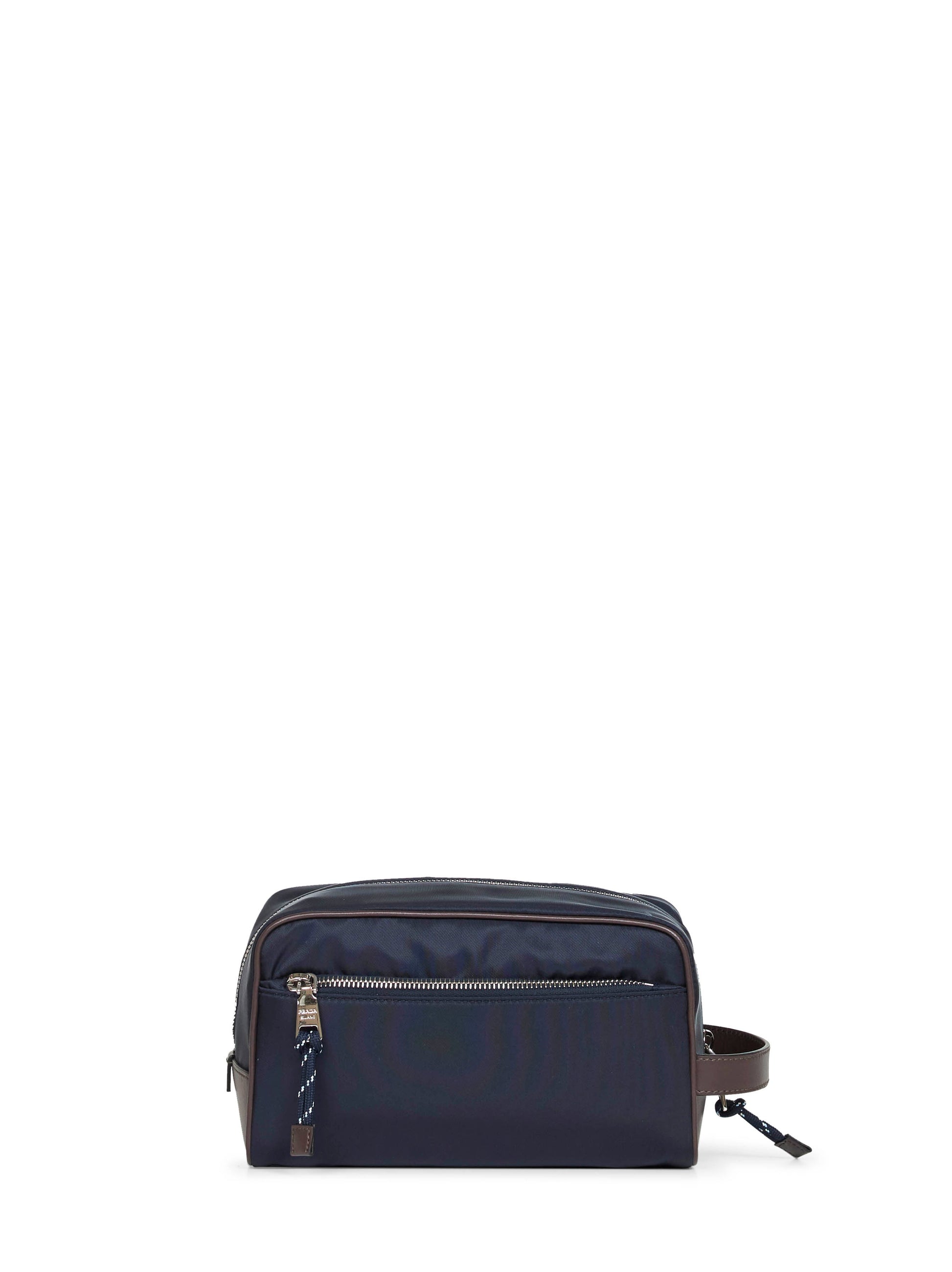 Prada Accessori Pelletteria Men Blue Prada Speedrock Beauty Case PRADA