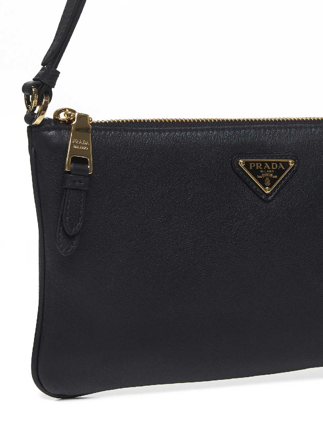 Prada Borse Women Black Shoulder Bag PRADA