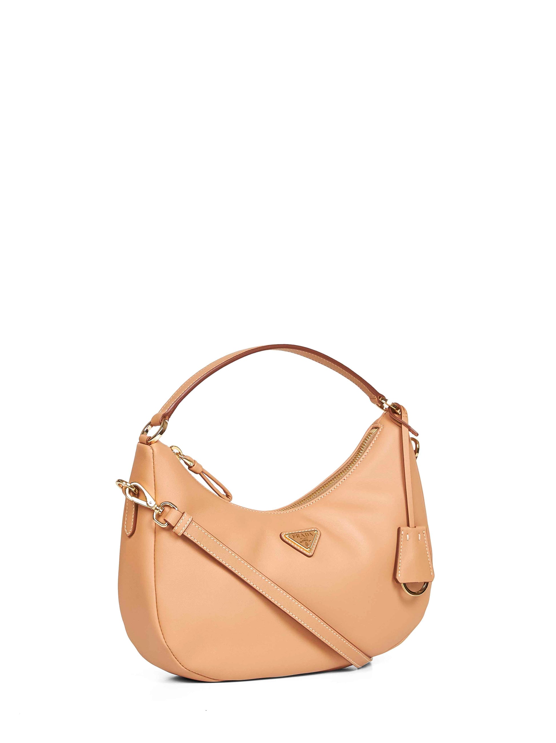 Prada Borse Women Natural Hobo Shoulder Bag PRADA