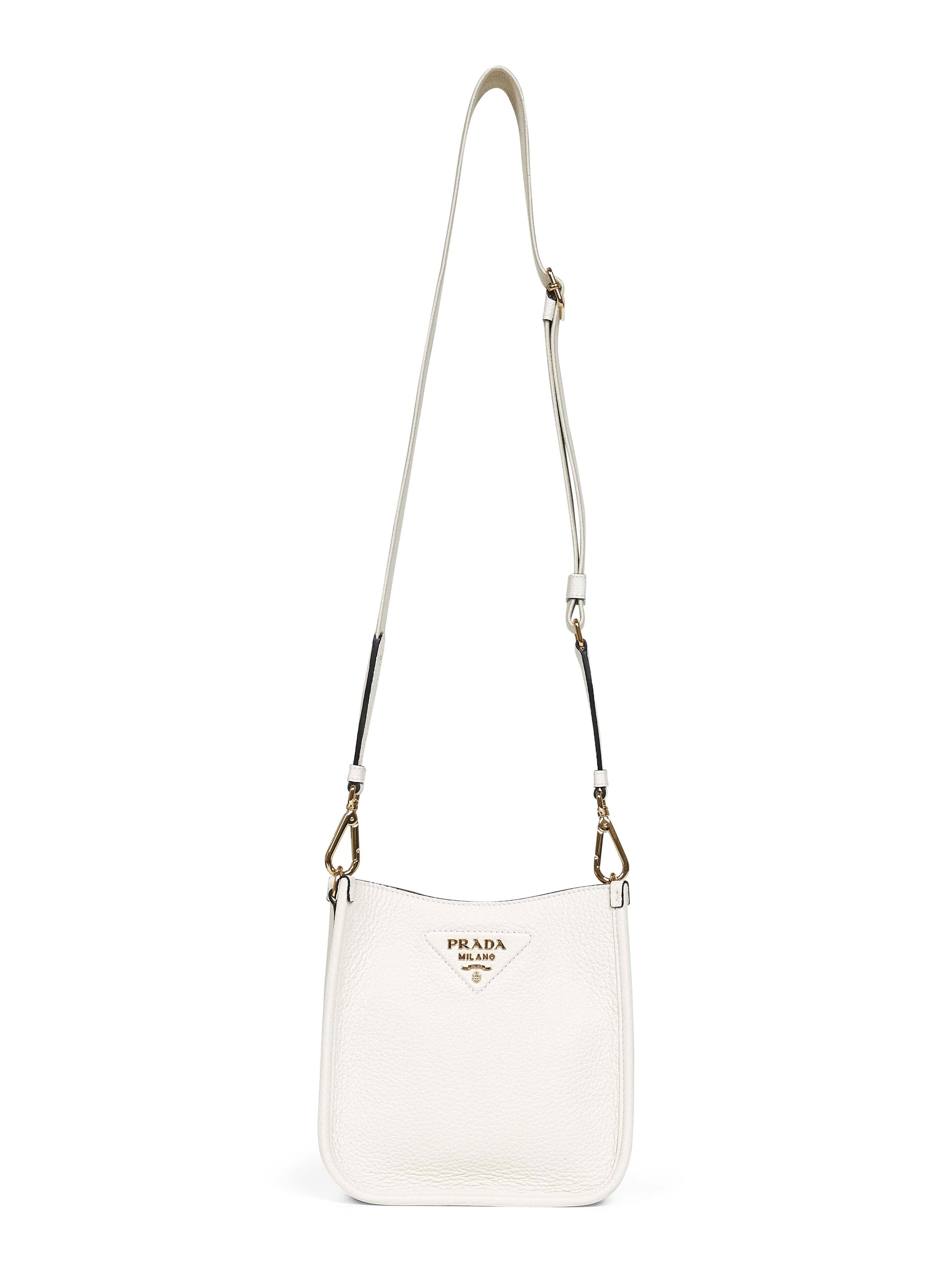 Prada Borse Women White Mini Crossbody Bag PRADA