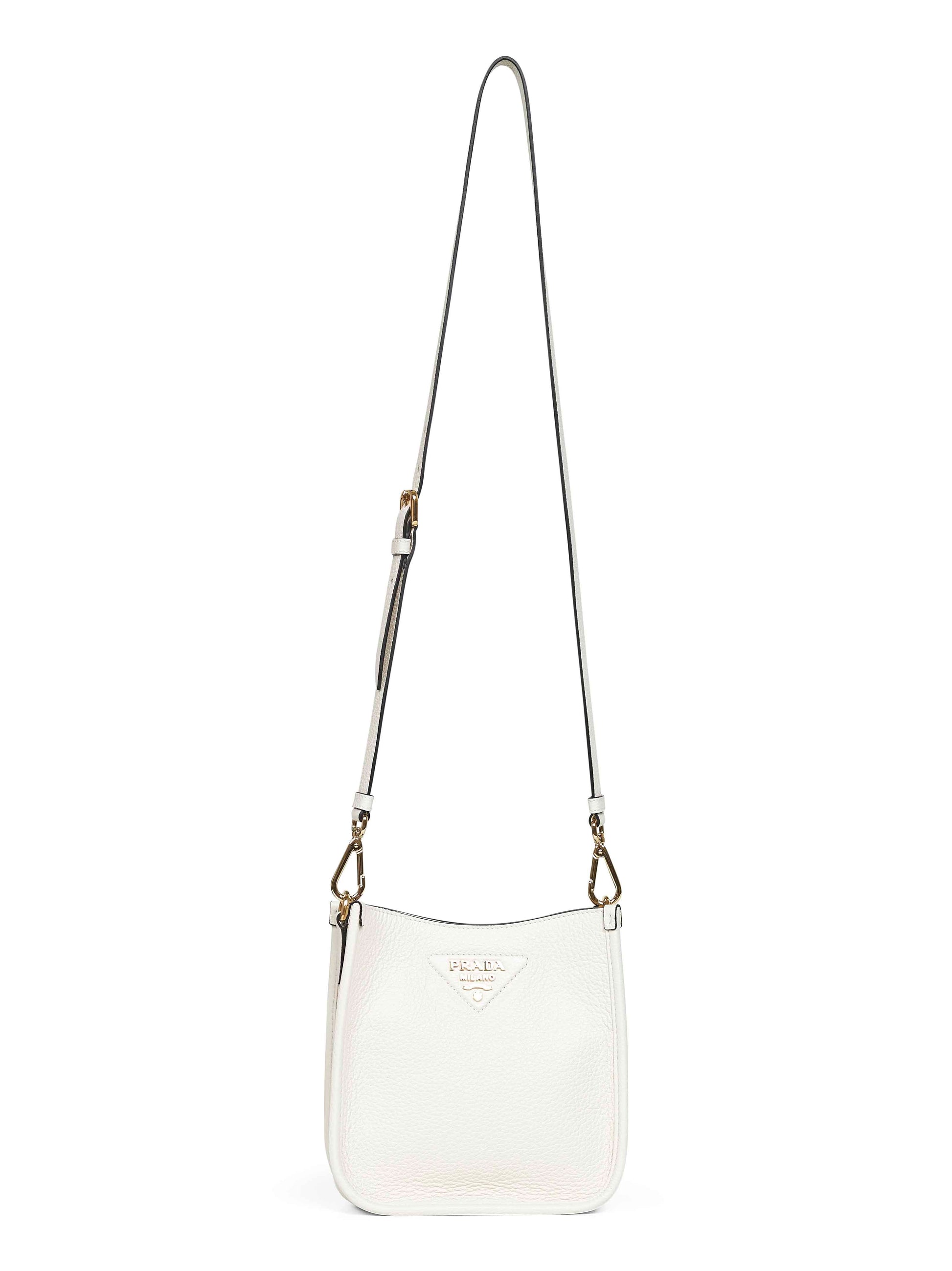 Prada Borse Women White Mini Crossbody Bag PRADA