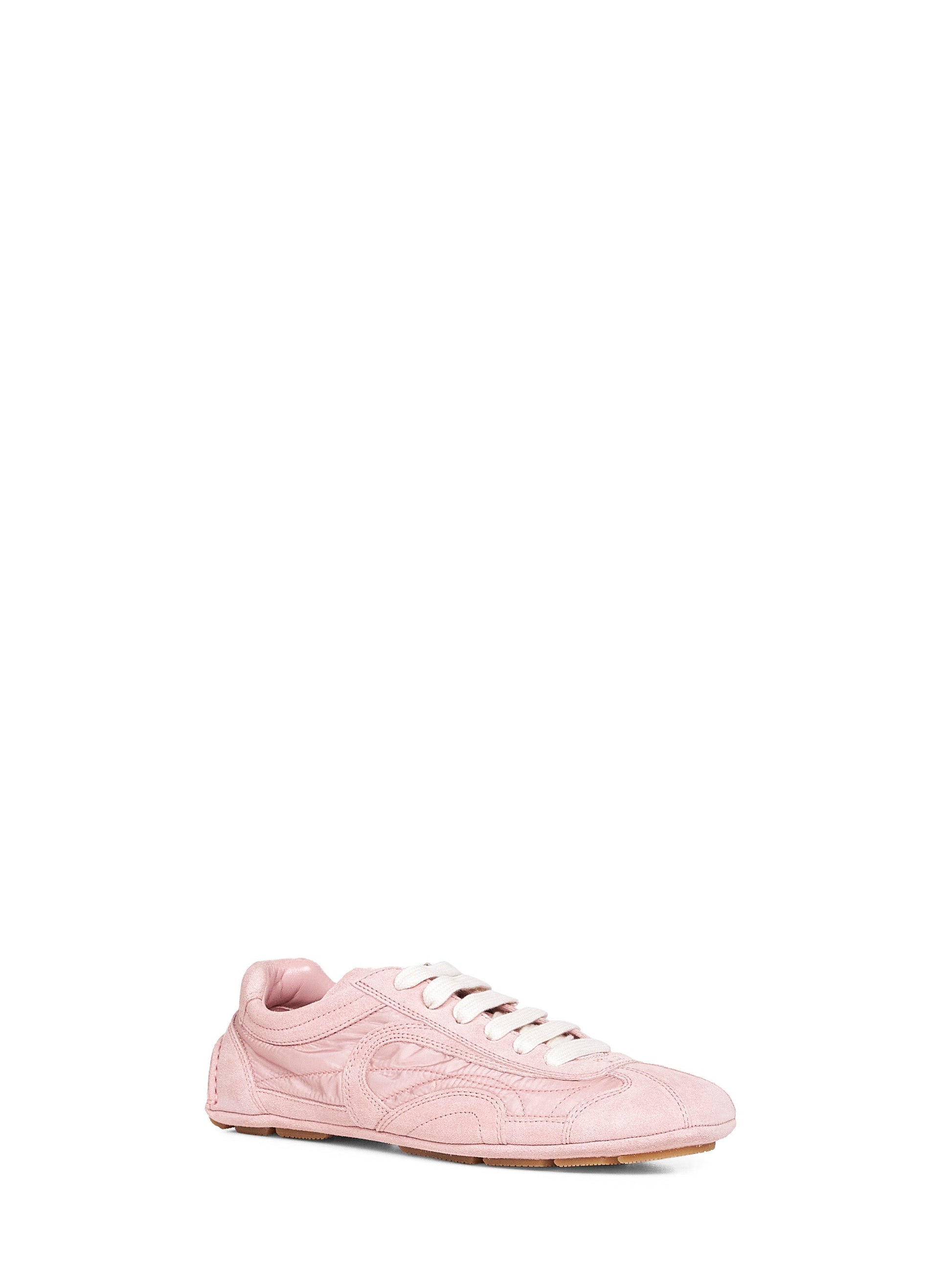 Prada Calzature Women Peach Montecarlo Re-Edition 2005 Sneakers PRADA