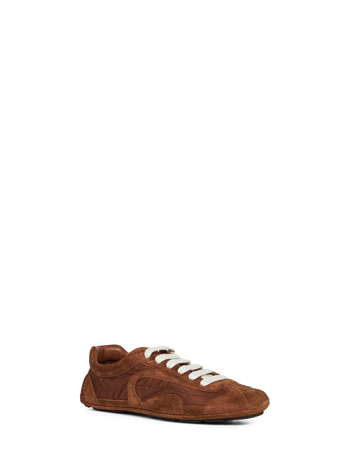 Prada Calzature Women Rosewood Montecarlo Re-Edition 2005 Sneakers PRADA