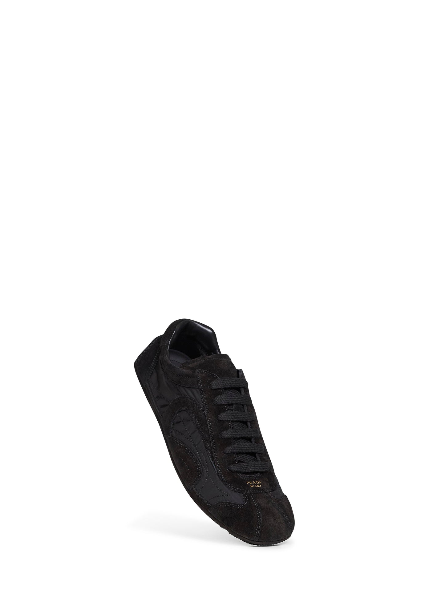 Prada Calzature Men Black Montecarlo Re-Edition 2005 Sneakers PRADA