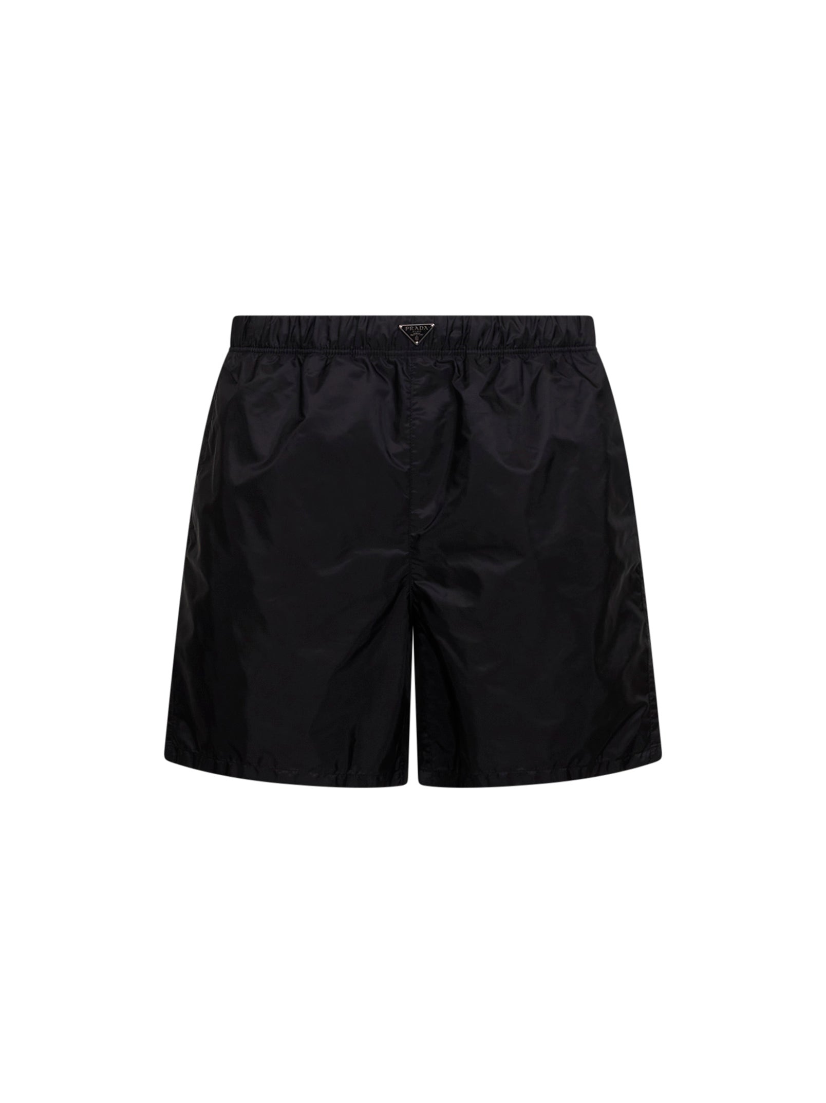 Prada Varie Men Black Re-Nylon Swim Shorts PRADA