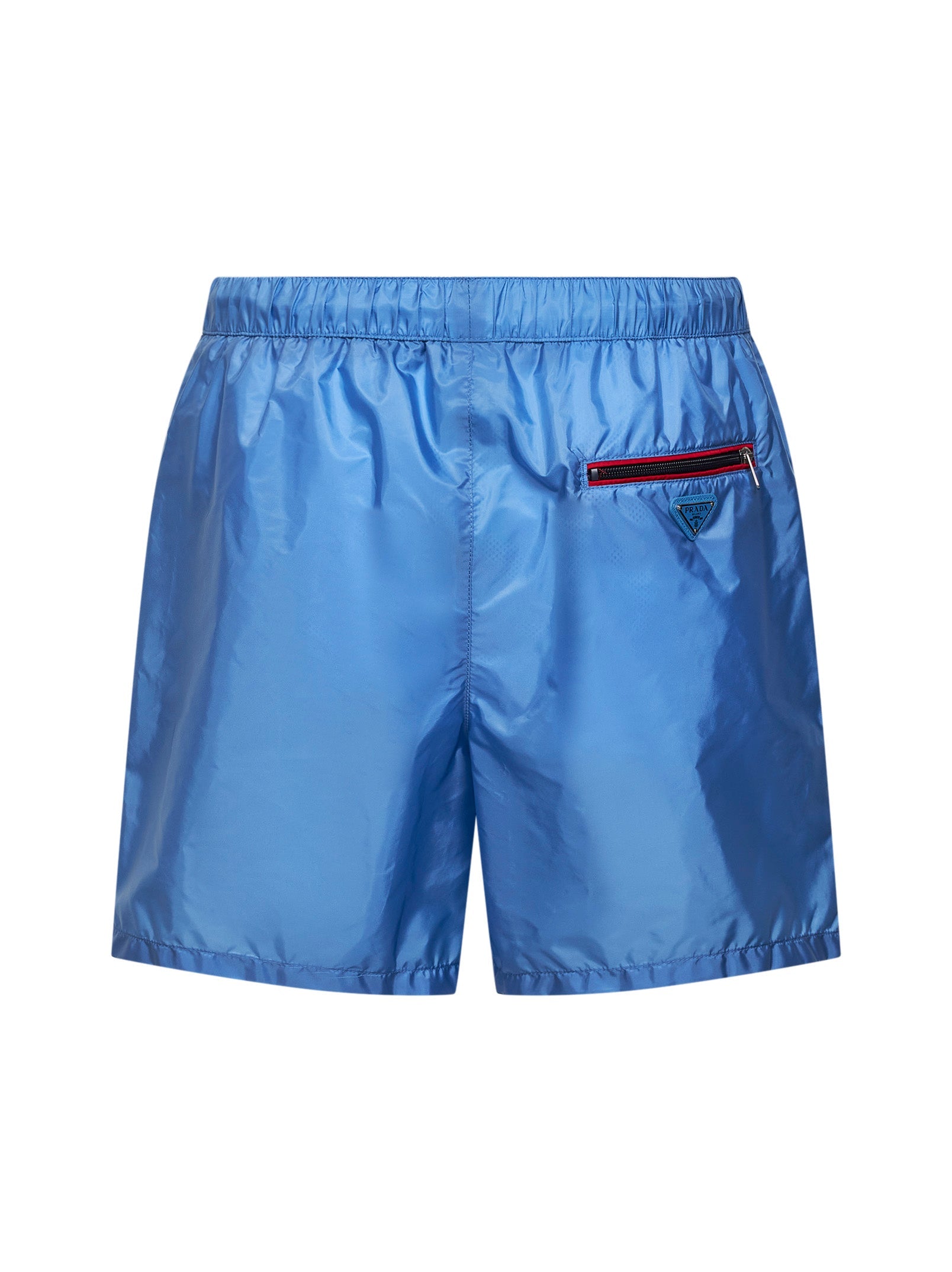 Prada Varie Men Light Blue Re-Nylon Swim Shorts PRADA