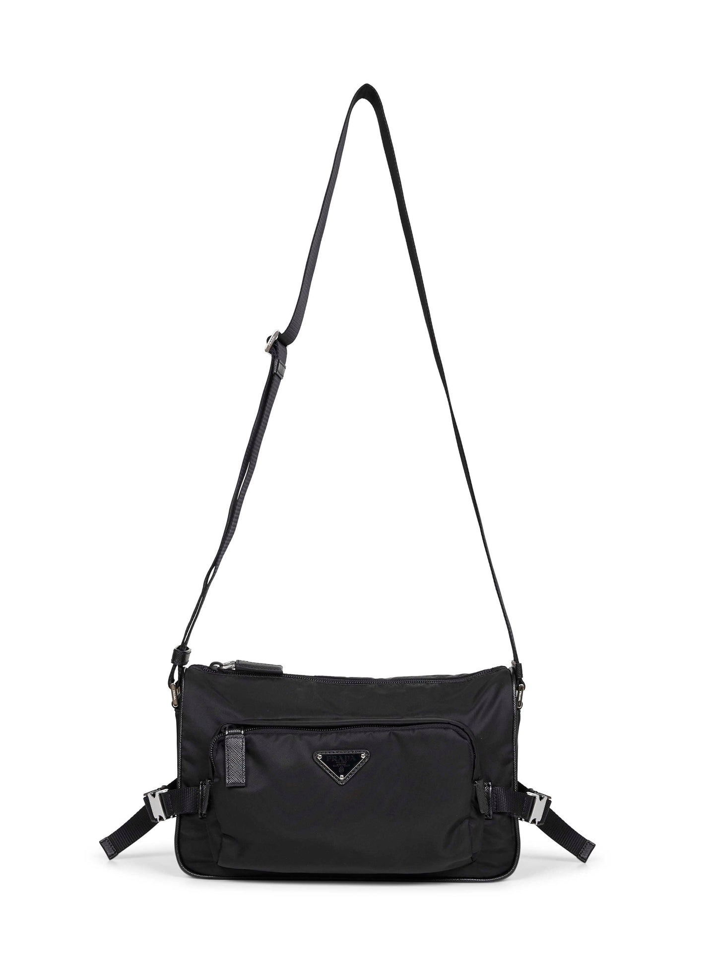 Prada Viaggio Men Black Medium Crossbody Bag PRADA