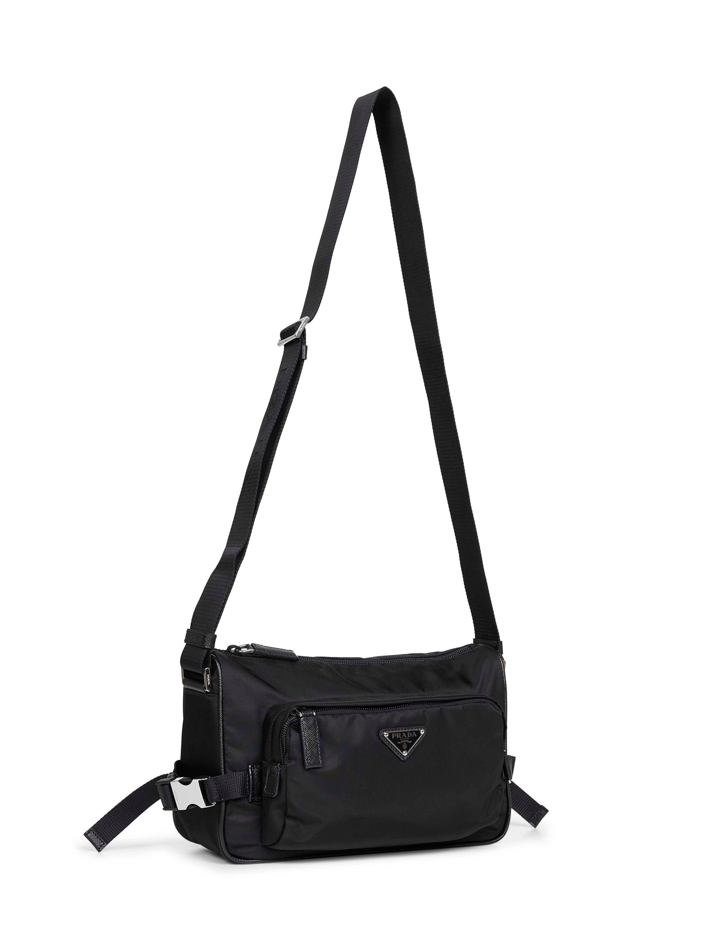 Prada Viaggio Men Black Medium Crossbody Bag PRADA