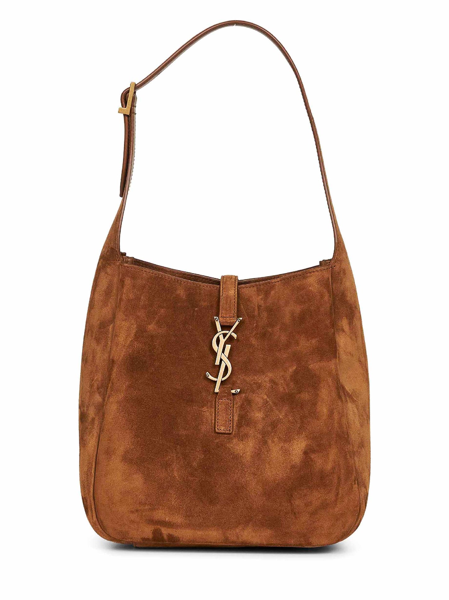 Saint Laurent Women Orange Caramel Cognac Le 5 À 7 Small Soft Shoulder Bag