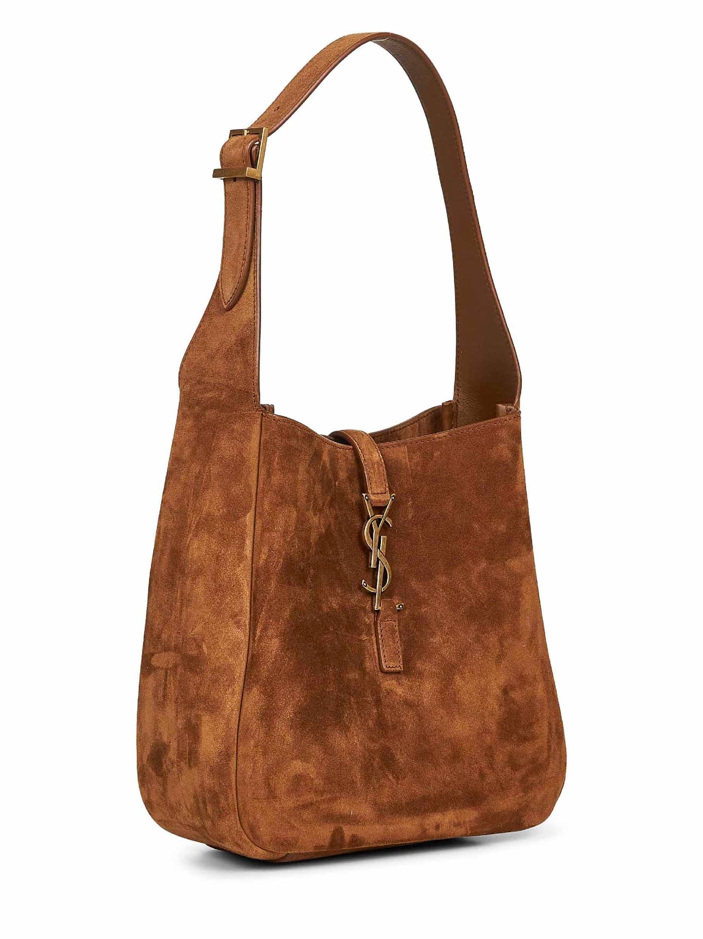 Saint Laurent Women Orange Caramel Cognac Le 5 À 7 Small Soft Shoulder Bag