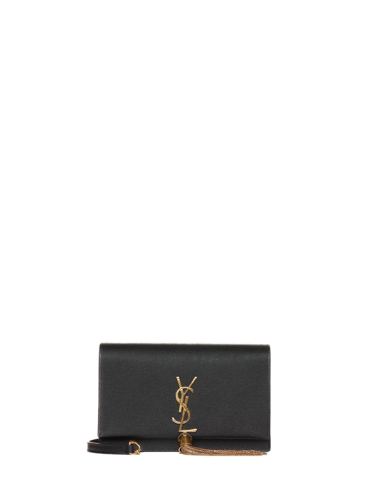 Saint Laurent Women Kate Leather Wallet On Chain Bag