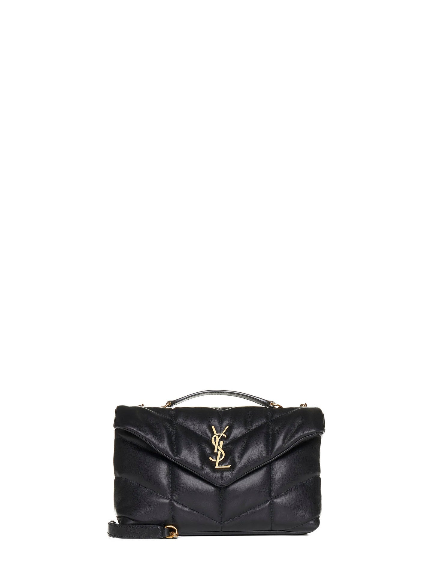 Saint Laurent Women Puffer Toy Bag In Lambskin Leather By Saint Laurent