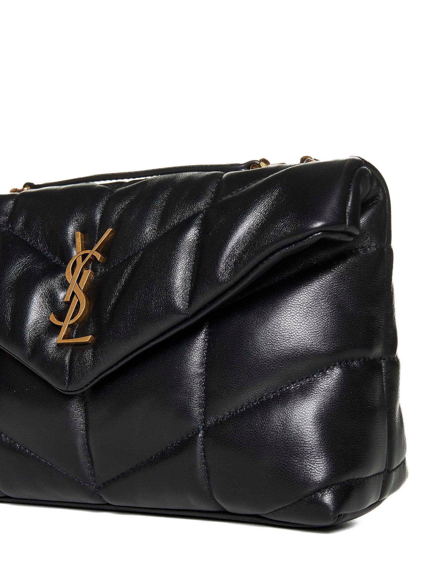 Saint Laurent Women Puffer Toy Bag In Lambskin Leather By Saint Laurent