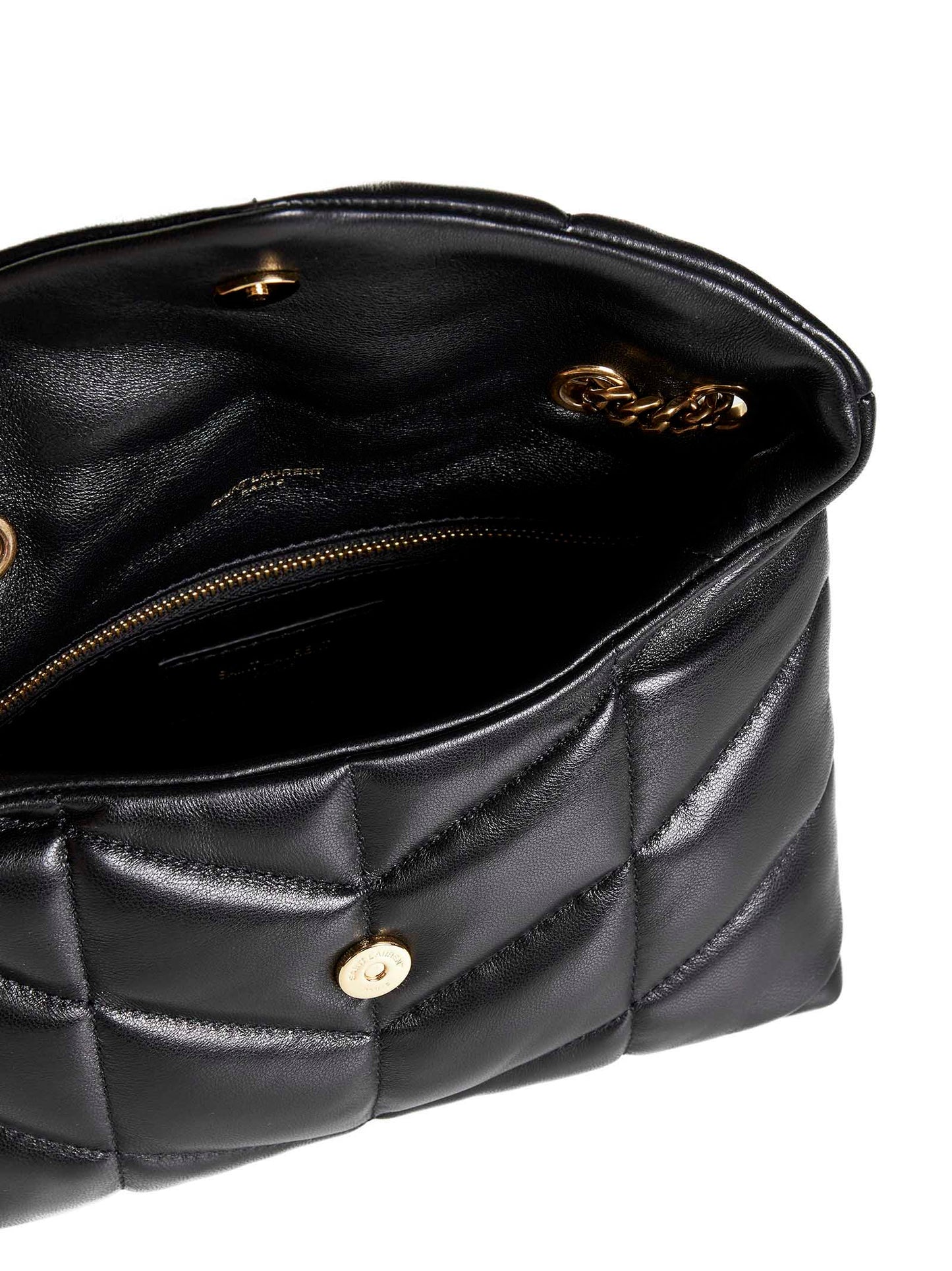 Saint Laurent Women Puffer Toy Bag In Lambskin Leather By Saint Laurent