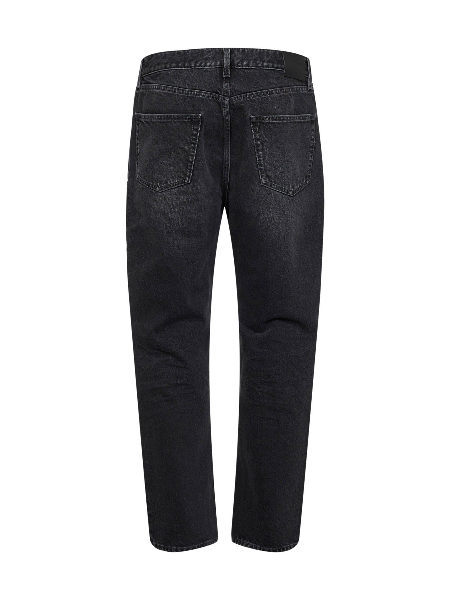 Saint Laurent Men Black Denim Mick Straight-Leg Jeans SAINT LAURENT