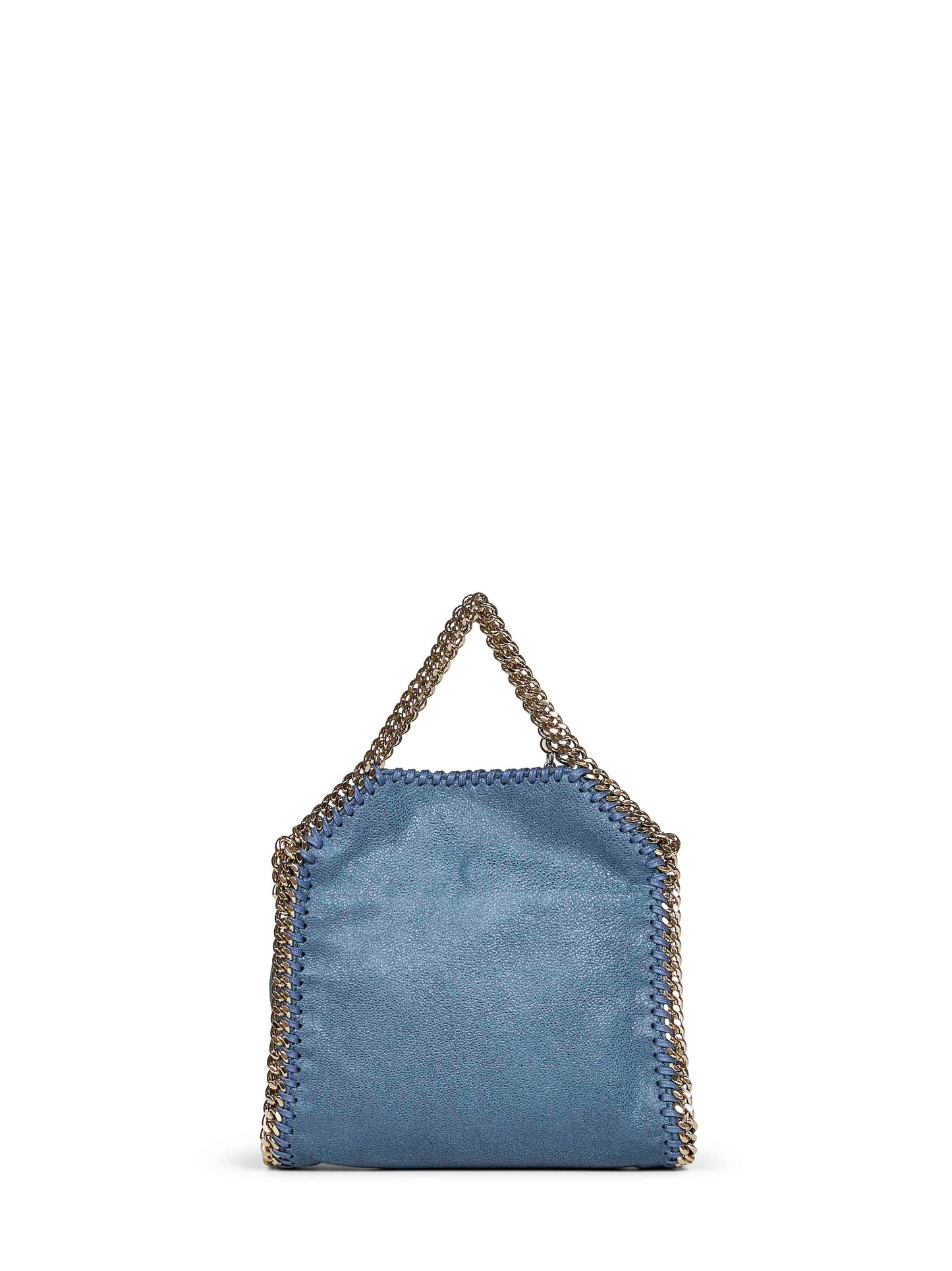 Stella Mccartney Women Feather Blue Falabella Tiny Tote Bag STELLA MCCARTNEY
