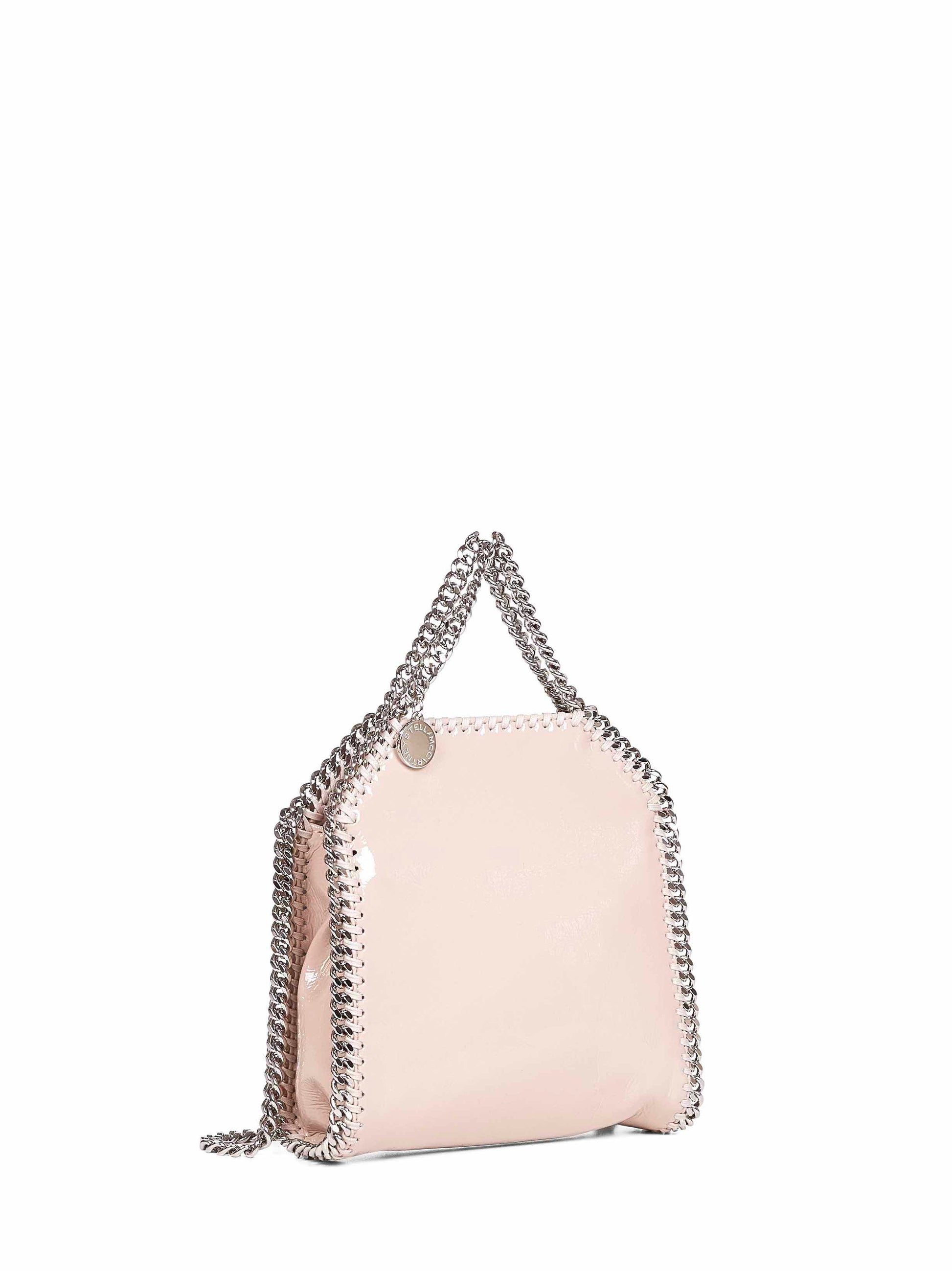 Stella Mccartney Women Blush Falabella Tiny Tote Bag STELLA MCCARTNEY