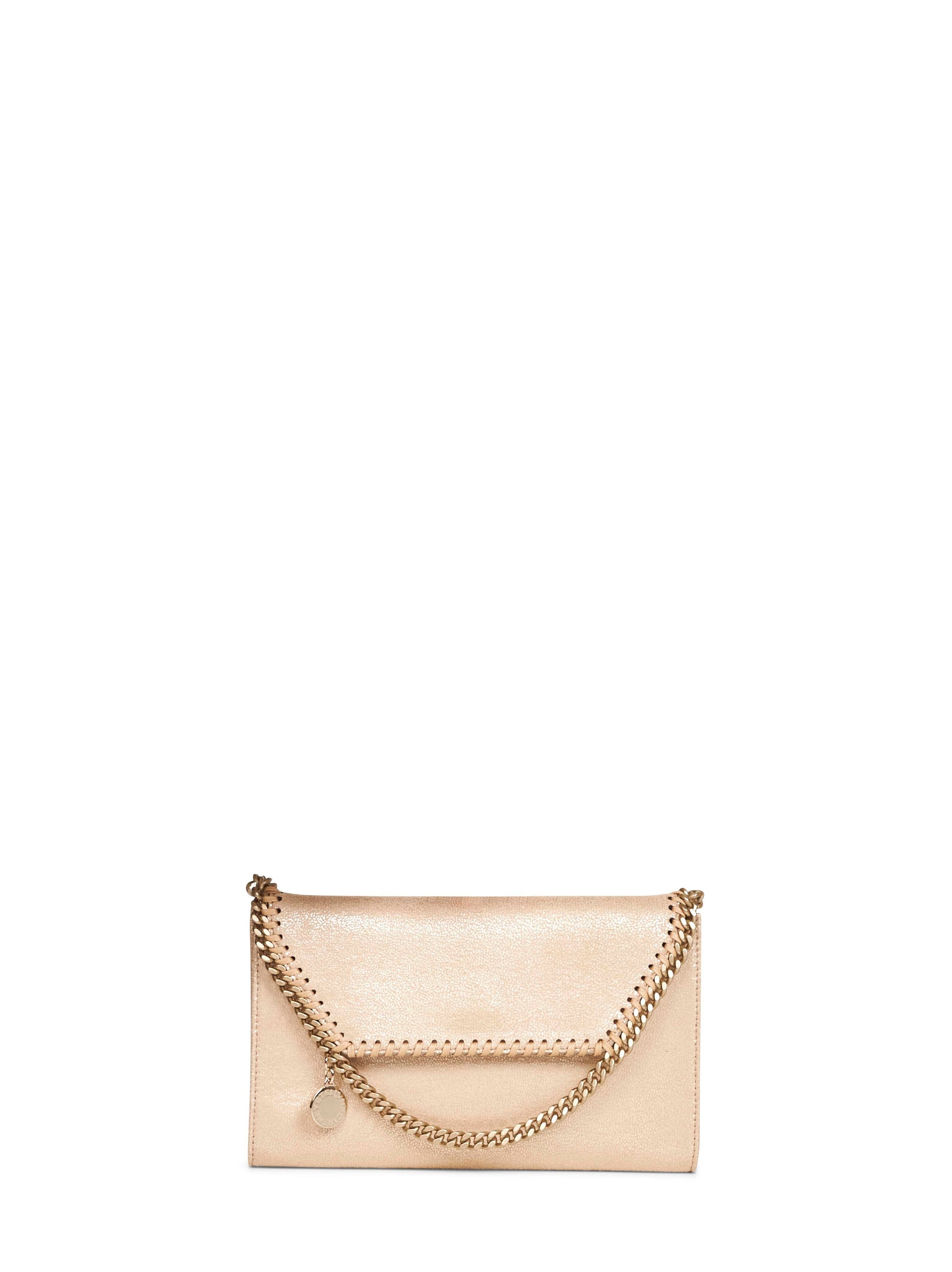 Stella Mccartney Women Gold Falabella Wallet Crossbody Bag STELLA MCCARTNEY
