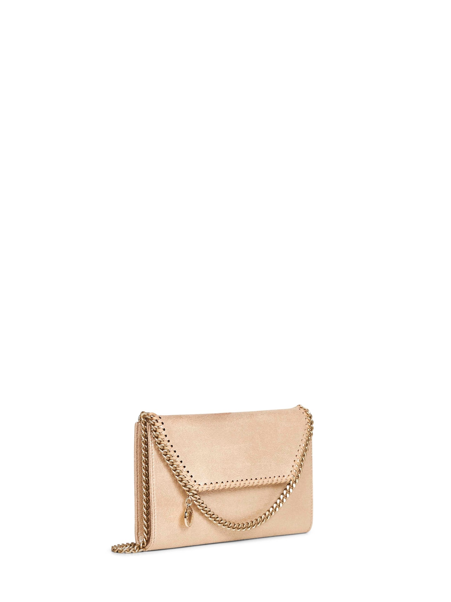 Stella Mccartney Women Gold Falabella Wallet Crossbody Bag STELLA MCCARTNEY