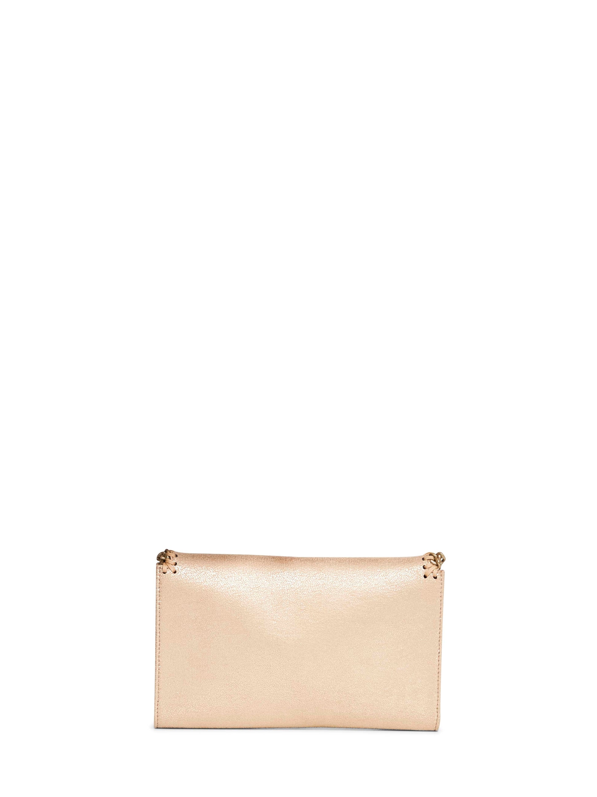 Stella Mccartney Women Gold Falabella Wallet Crossbody Bag STELLA MCCARTNEY