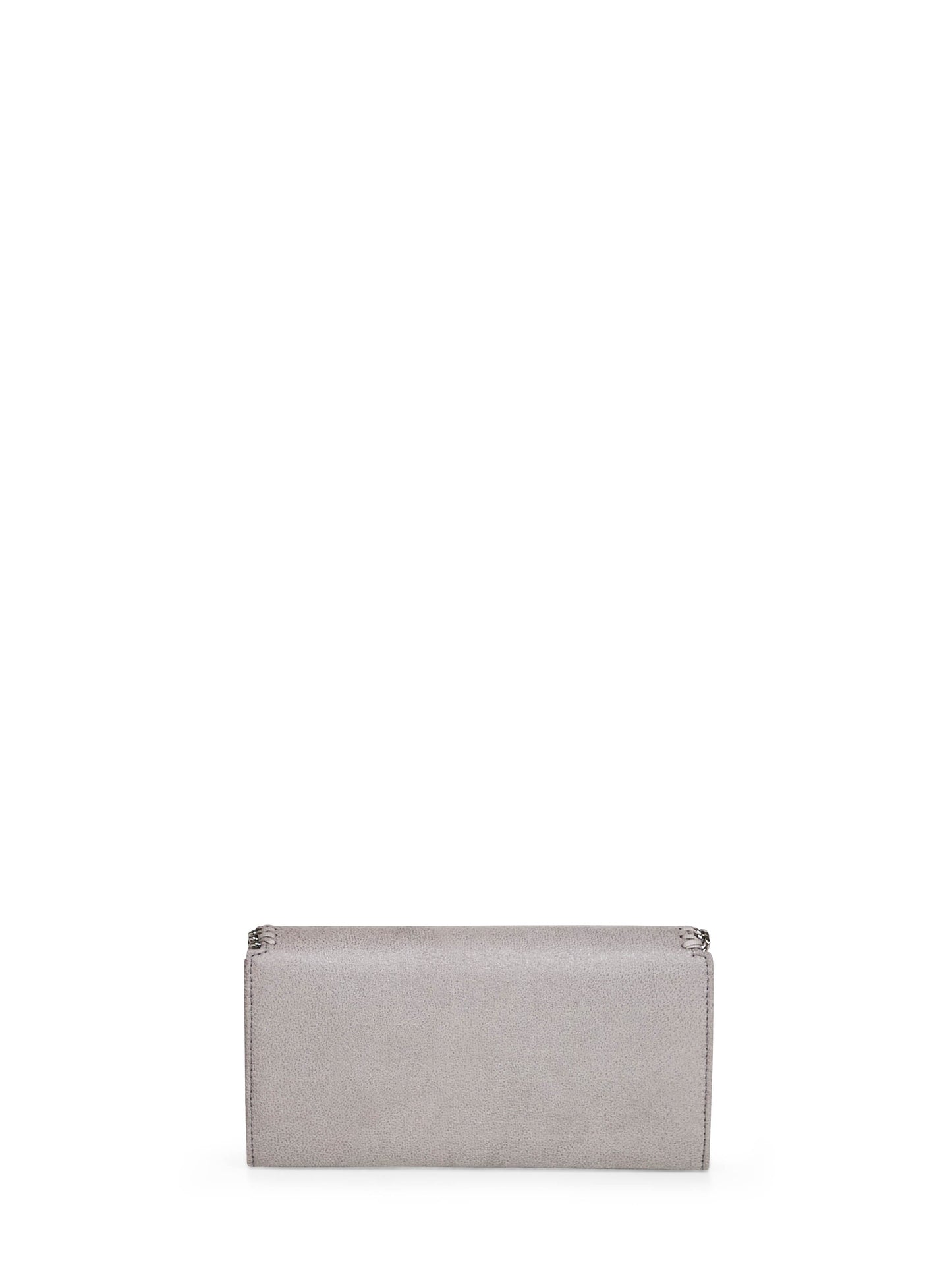 Stella Mccartney Women Light Grey Falabella Wallet-On-Chain Crossbody STELLA MCCARTNEY