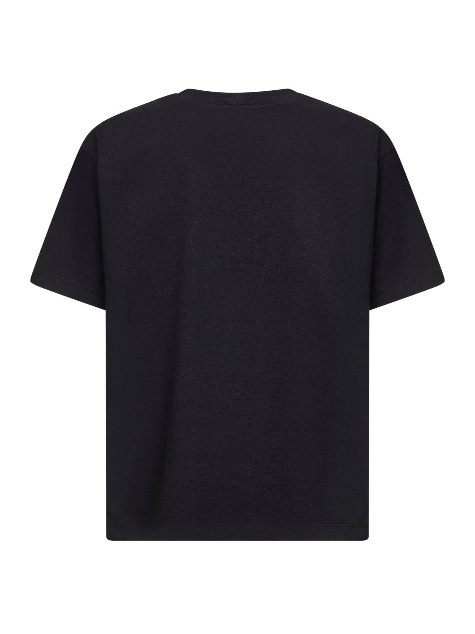 Stone Island Men Black Jersey Logo Patch T-Shirt<Br/> STONE ISLAND