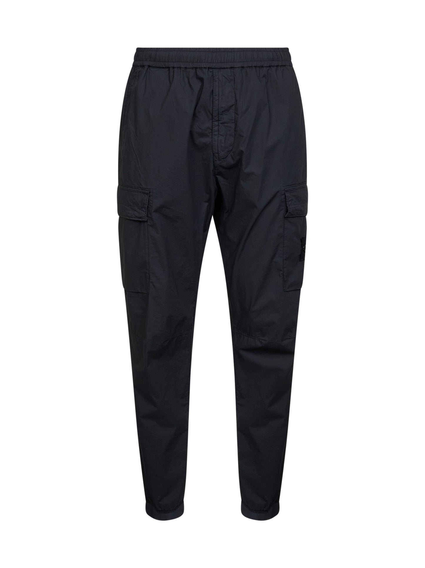 Stone Island Men Blue "Parachute" Canvas Cargo Trousers STONE ISLAND