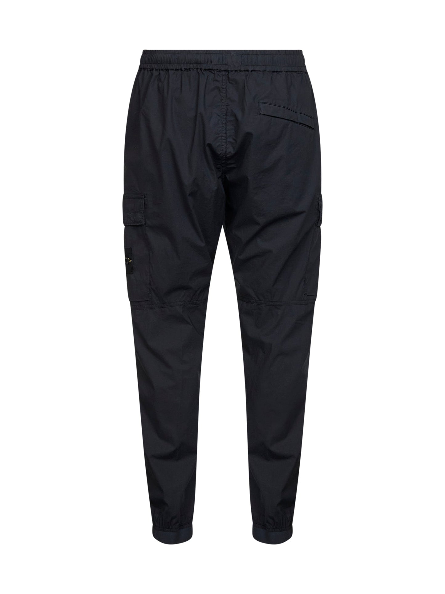 Stone Island Men Blue "Parachute" Canvas Cargo Trousers STONE ISLAND