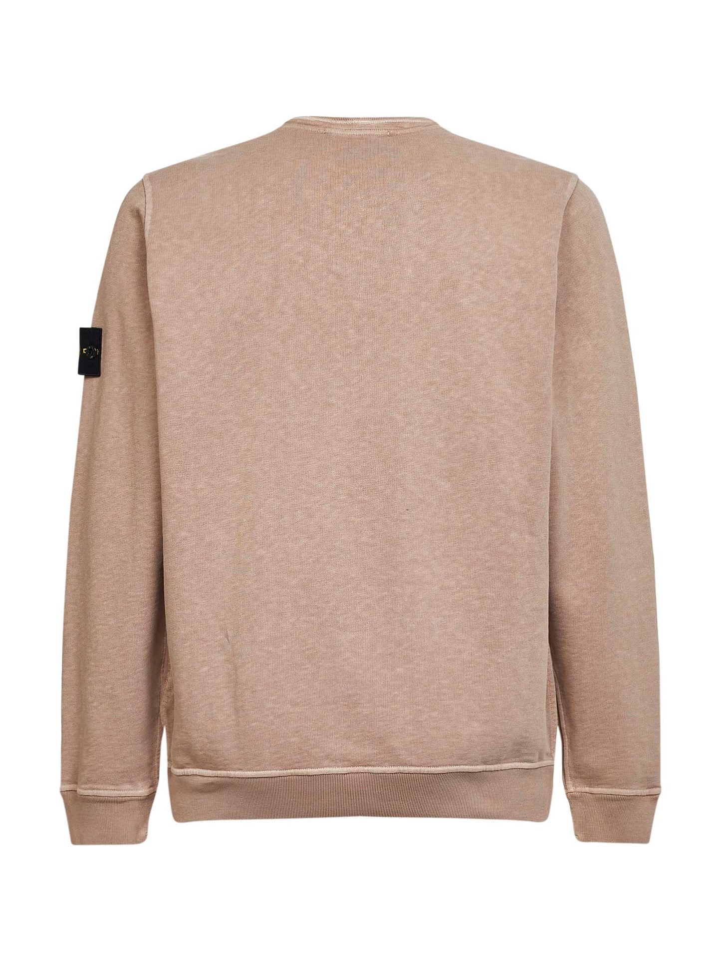 Stone Island Men Desert Slub-Effect Malfilé Cotton Sweatshirt STONE ISLAND