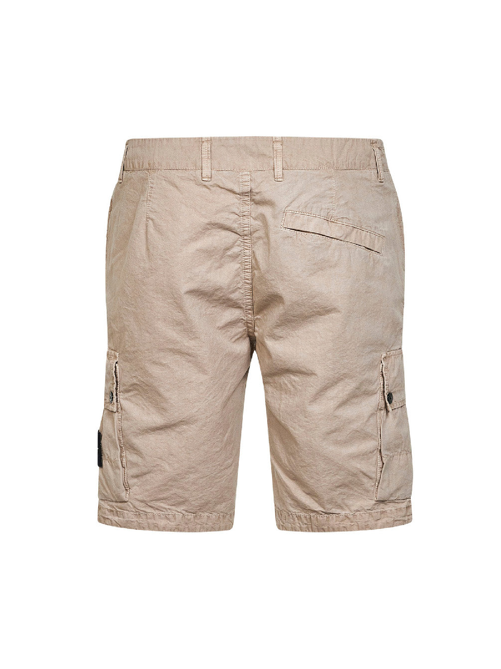 Stone Island Men Desert Organic Cotton Twill Cargo Bermuda Shorts STONE ISLAND