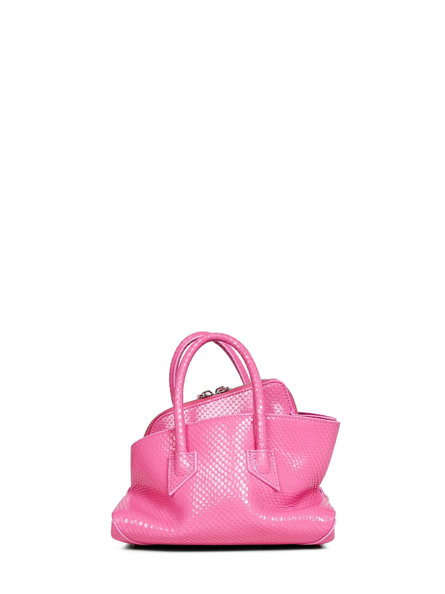 The Attico Women Fuchsia "La Passeggiata Mini" Top Handle Bag THE ATTICO