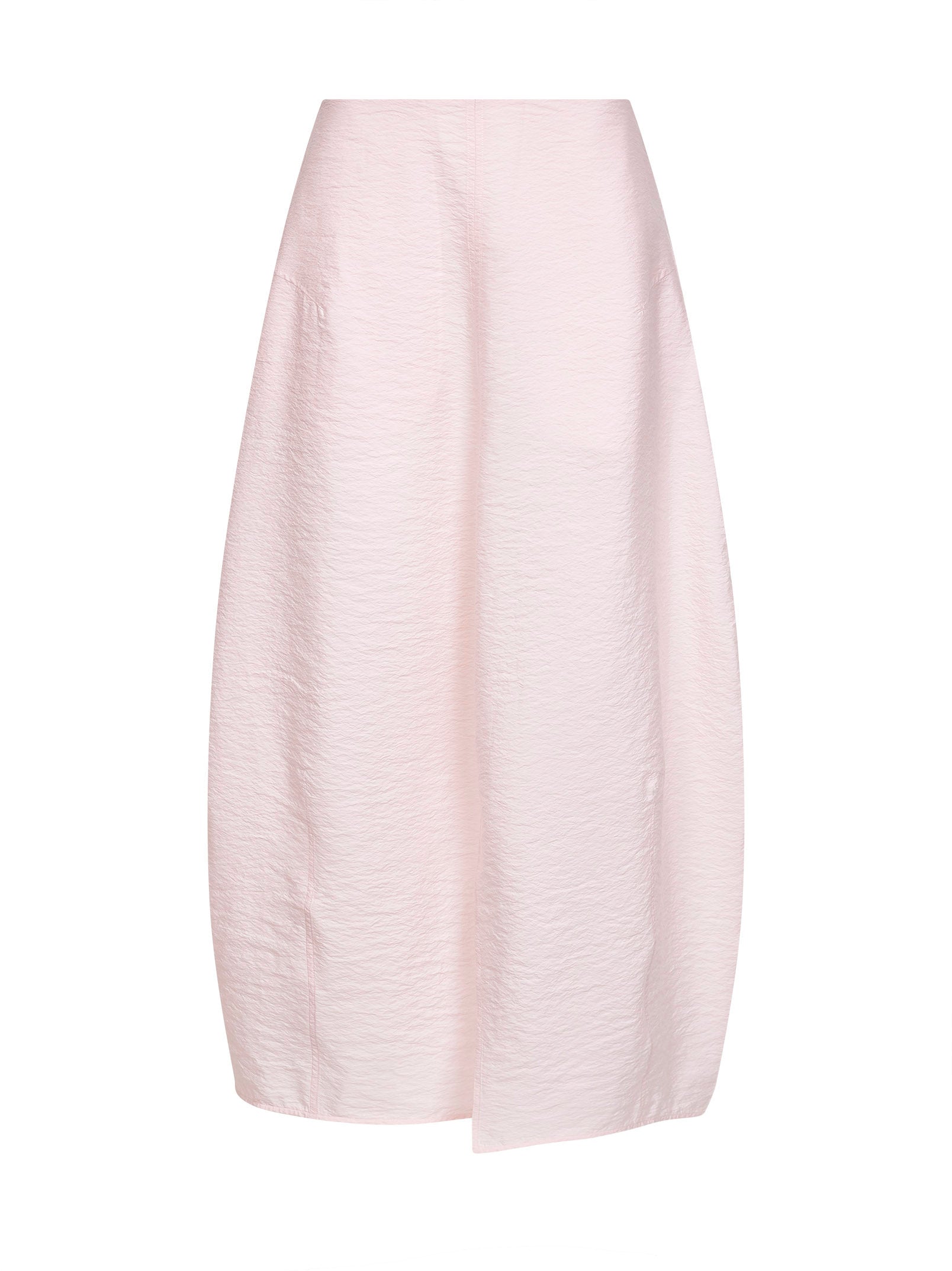 Toteme Women Bloom Silk Blend Long Parachute-Style Skirt TOTEME