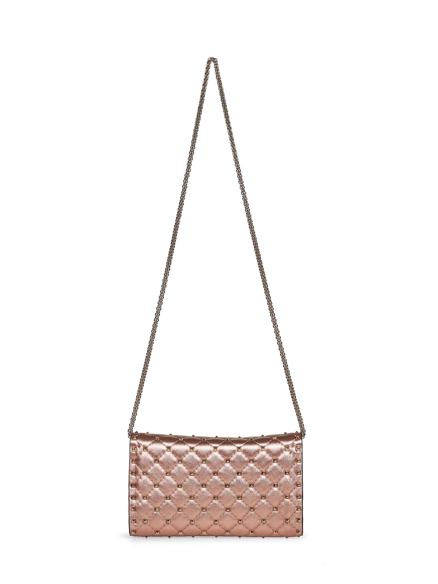 Valentino Garavani Women Rose Cannelle Valentino Garavani Rockstud Spike Crossbody Bag VALENTINO GARAVANI