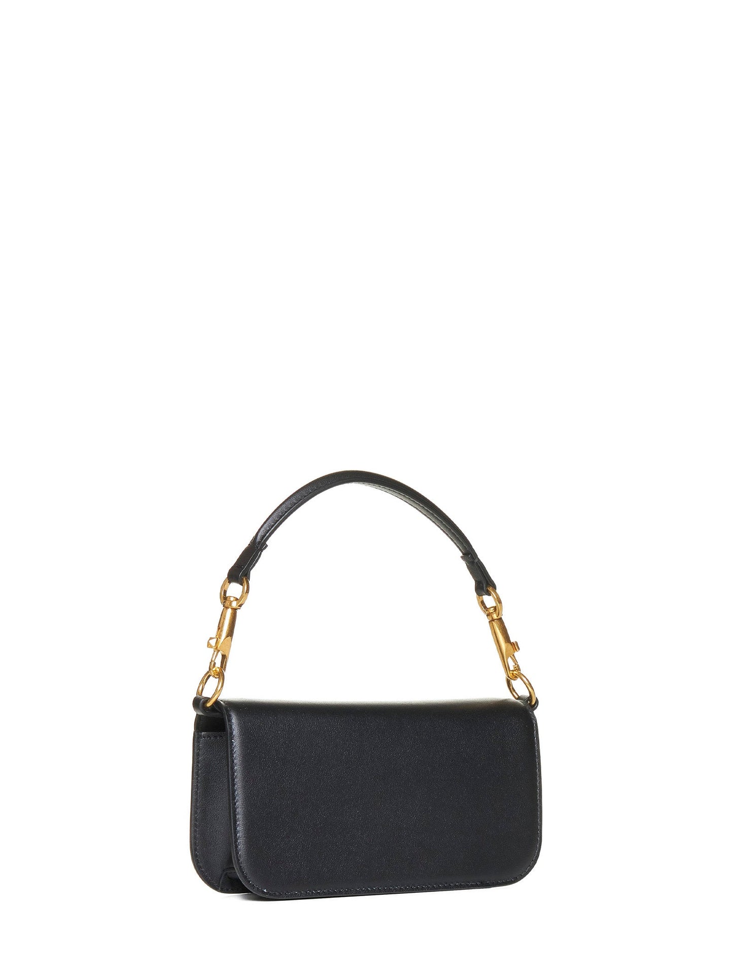 Valentino Garavani Women Black Locò Small Shoulder Bag VALENTINO GARAVANI