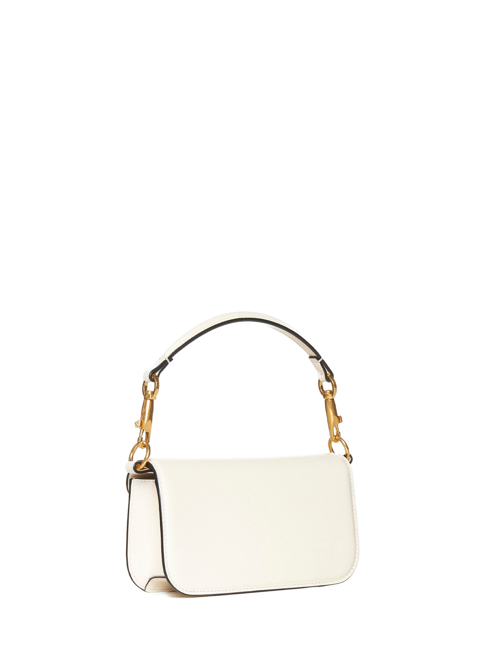 Valentino Garavani Women Ivory Locò Small Shoulder Bag VALENTINO GARAVANI