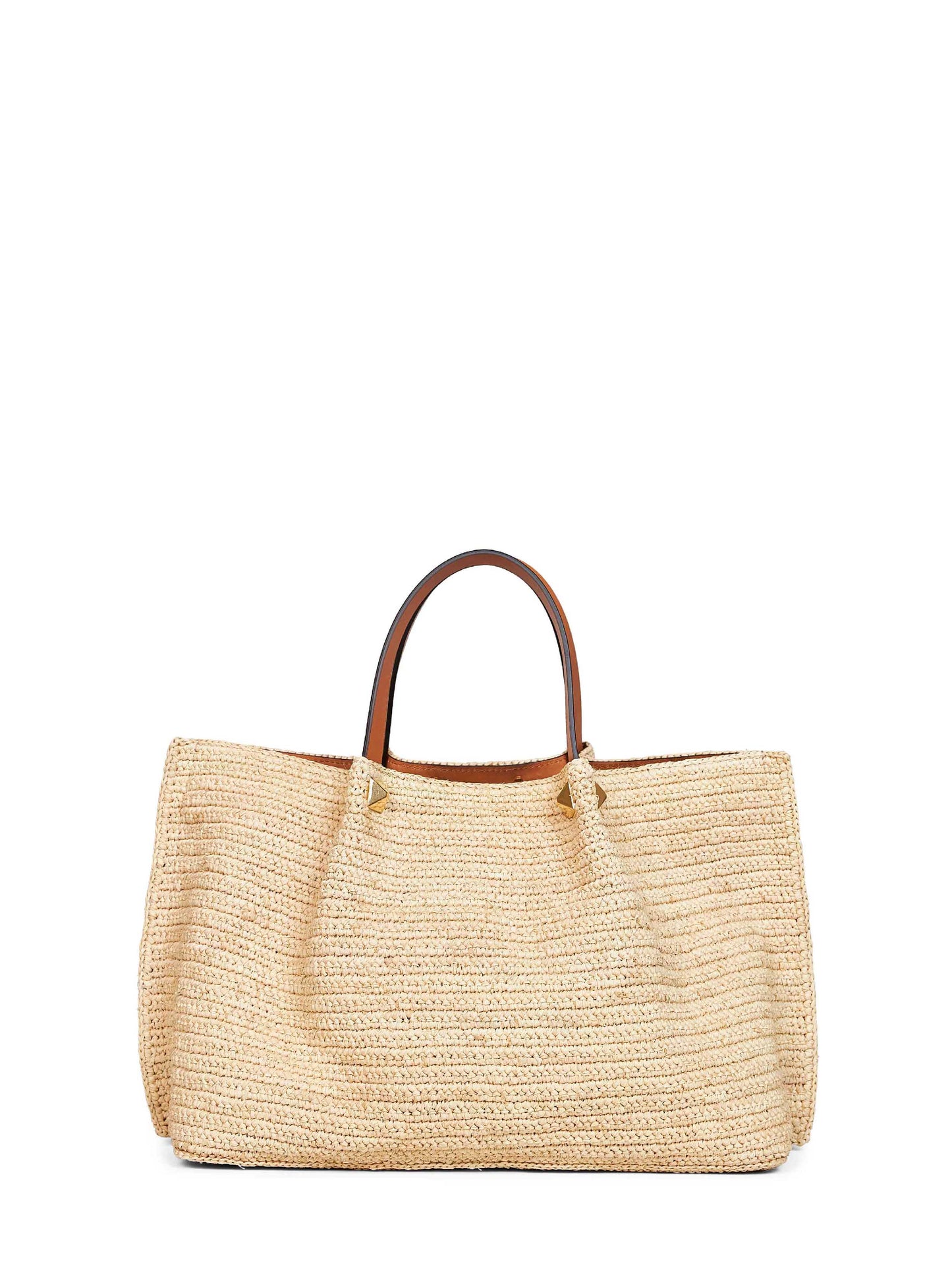 Valentino Garavani Women Natural Valentino Garavani Medium Shopping Bag VALENTINO GARAVANI