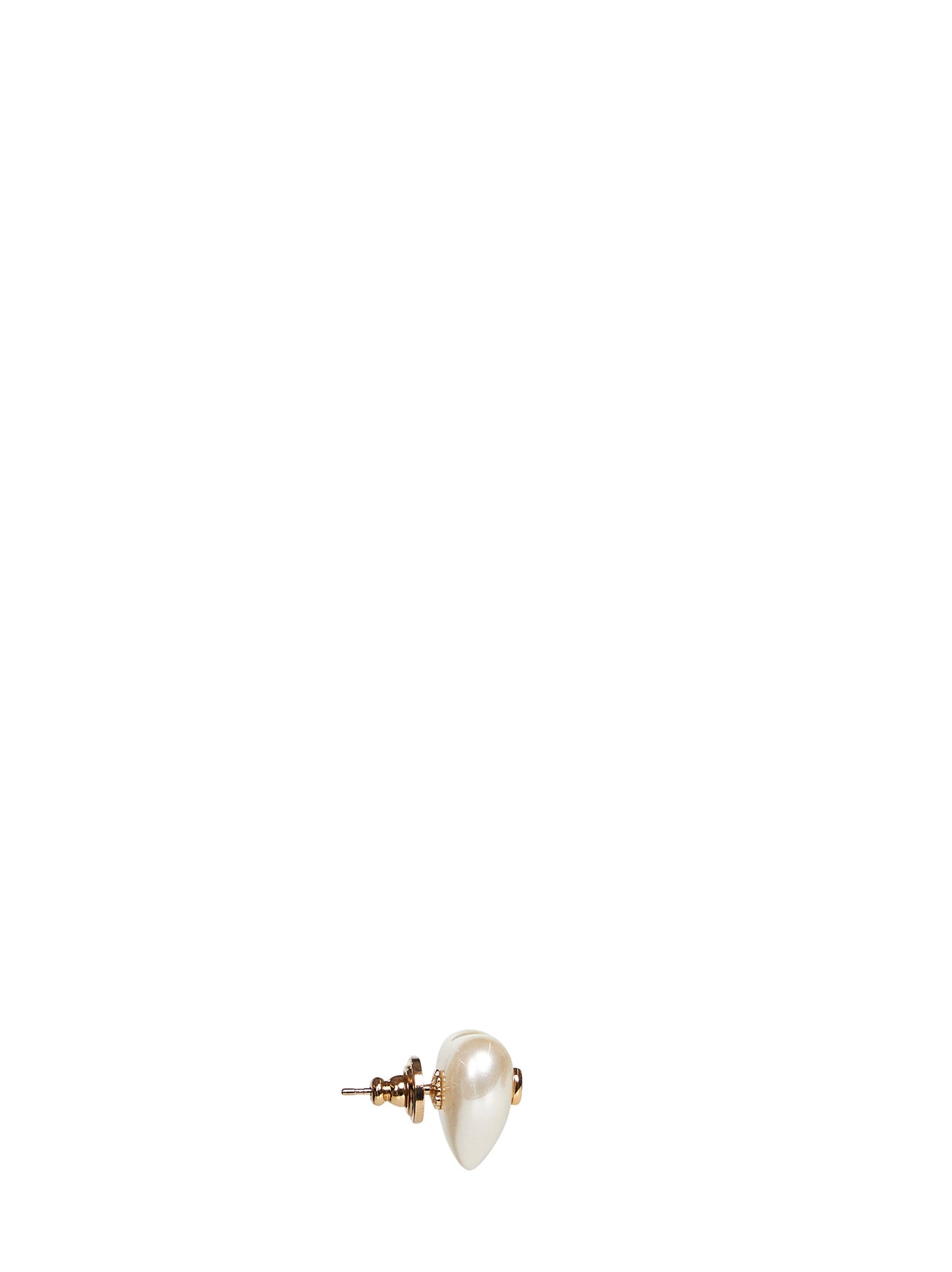 Valentino Garavani Women Metal And Pearl Vlogo Signature Earrings VALENTINO GARAVANI