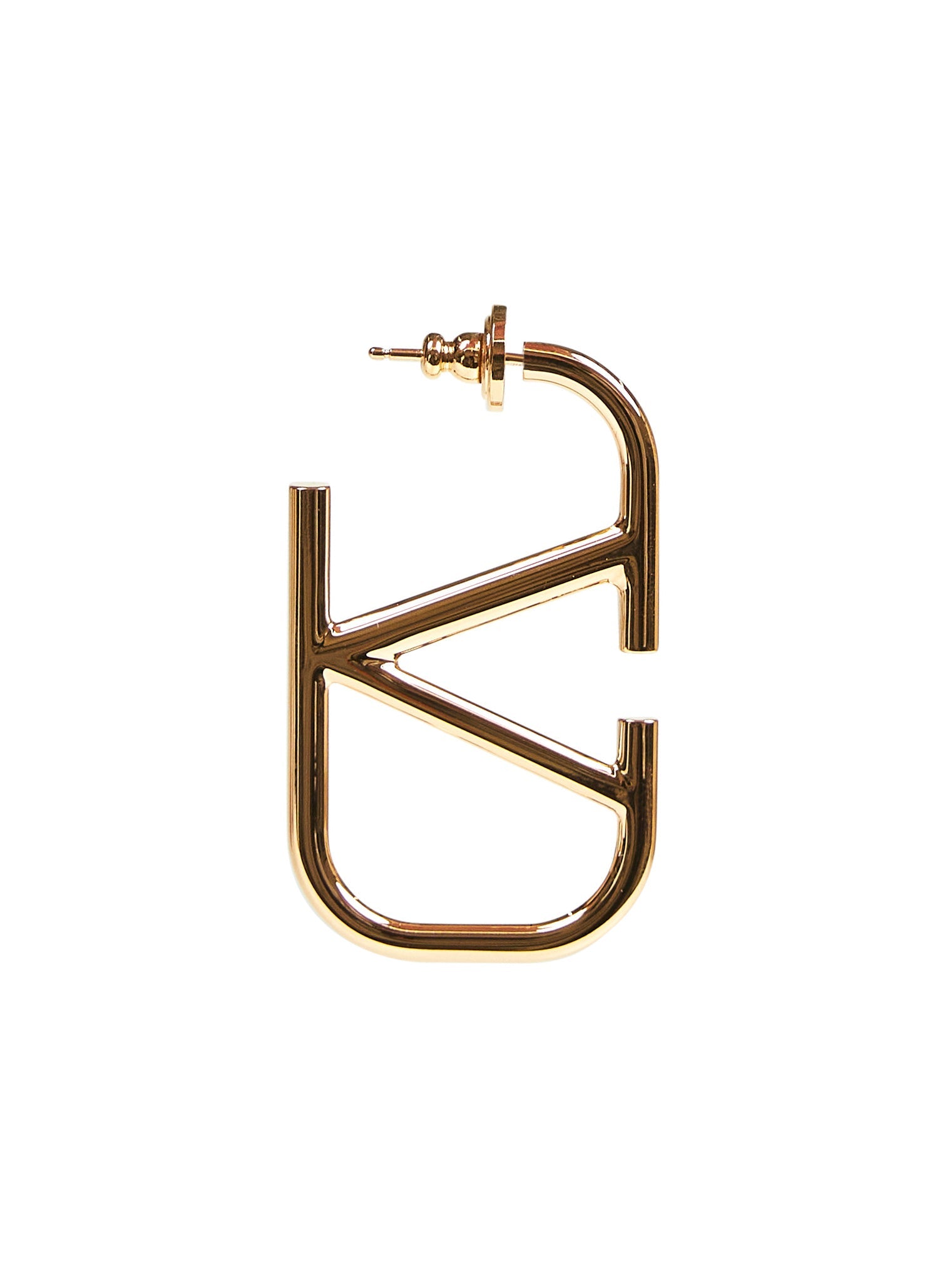 Valentino Garavani Women Gold Metal Vlogo Signature Earrings VALENTINO GARAVANI