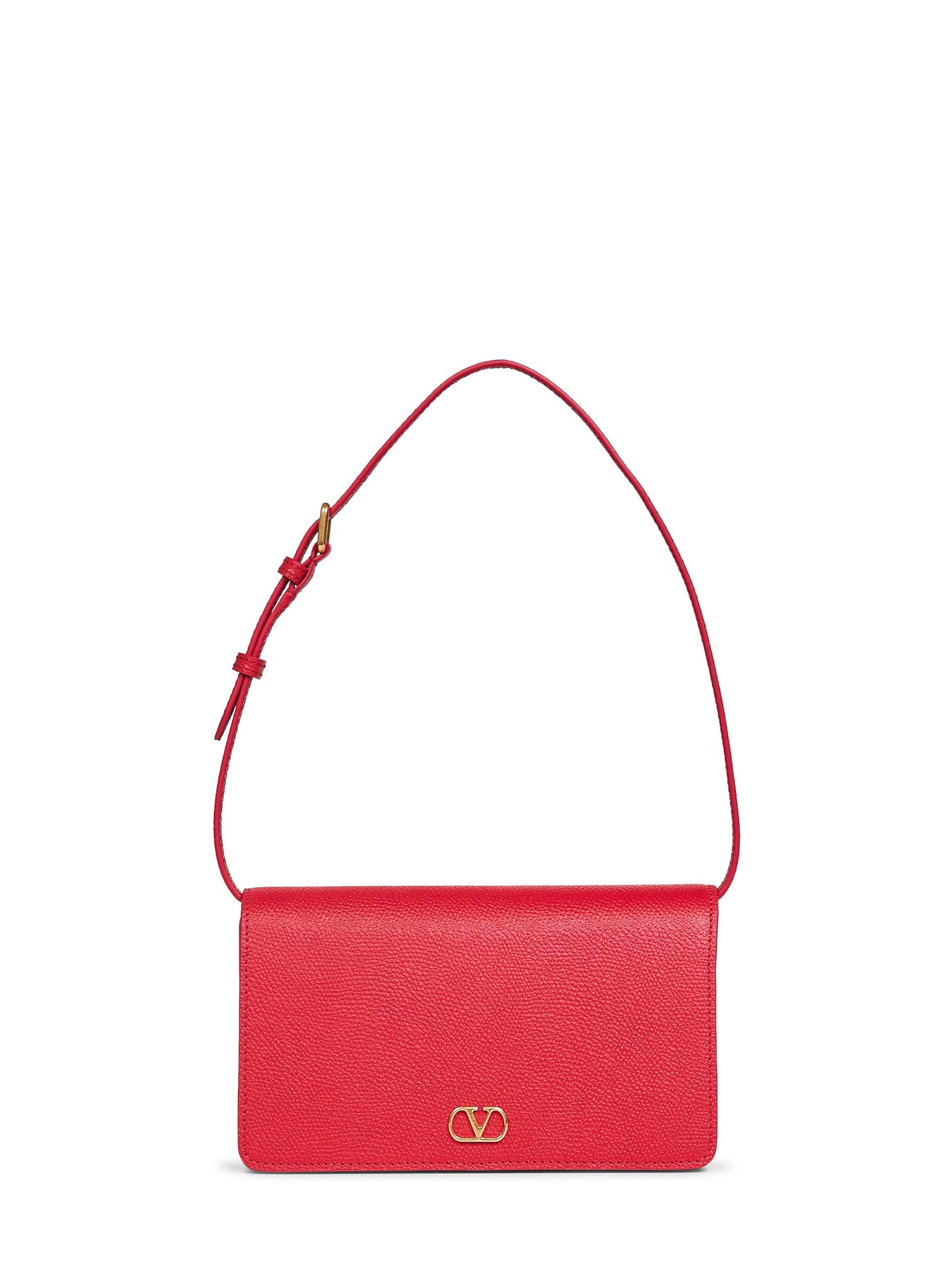 Valentino Garavani Women Red Vlogo Signature Mini Shoulder Bag<Br/> VALENTINO GARAVANI