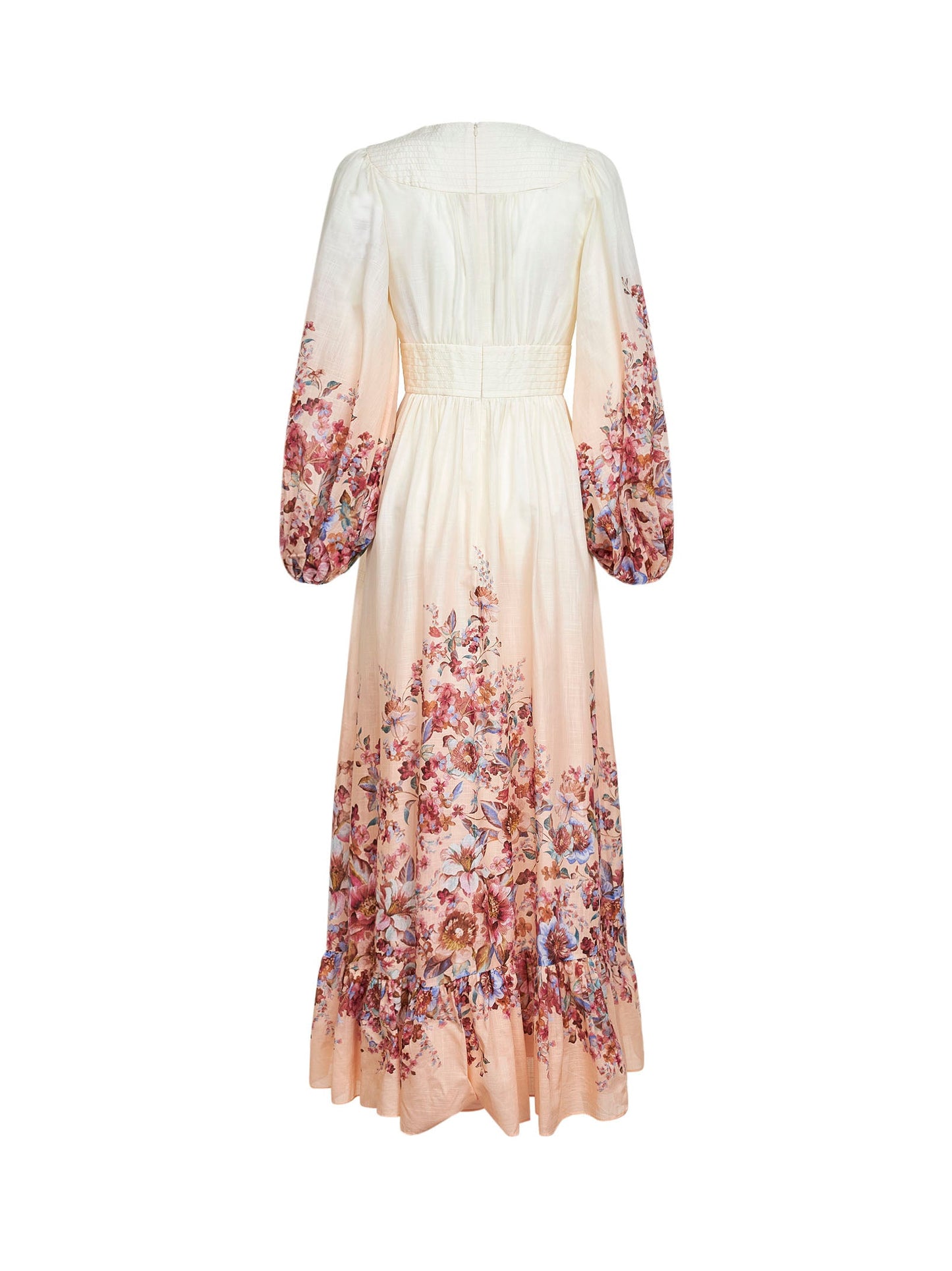 Zimmermann Women Floral-Print Ivory Cotton Awaken Maxi Dress ZIMMERMANN
