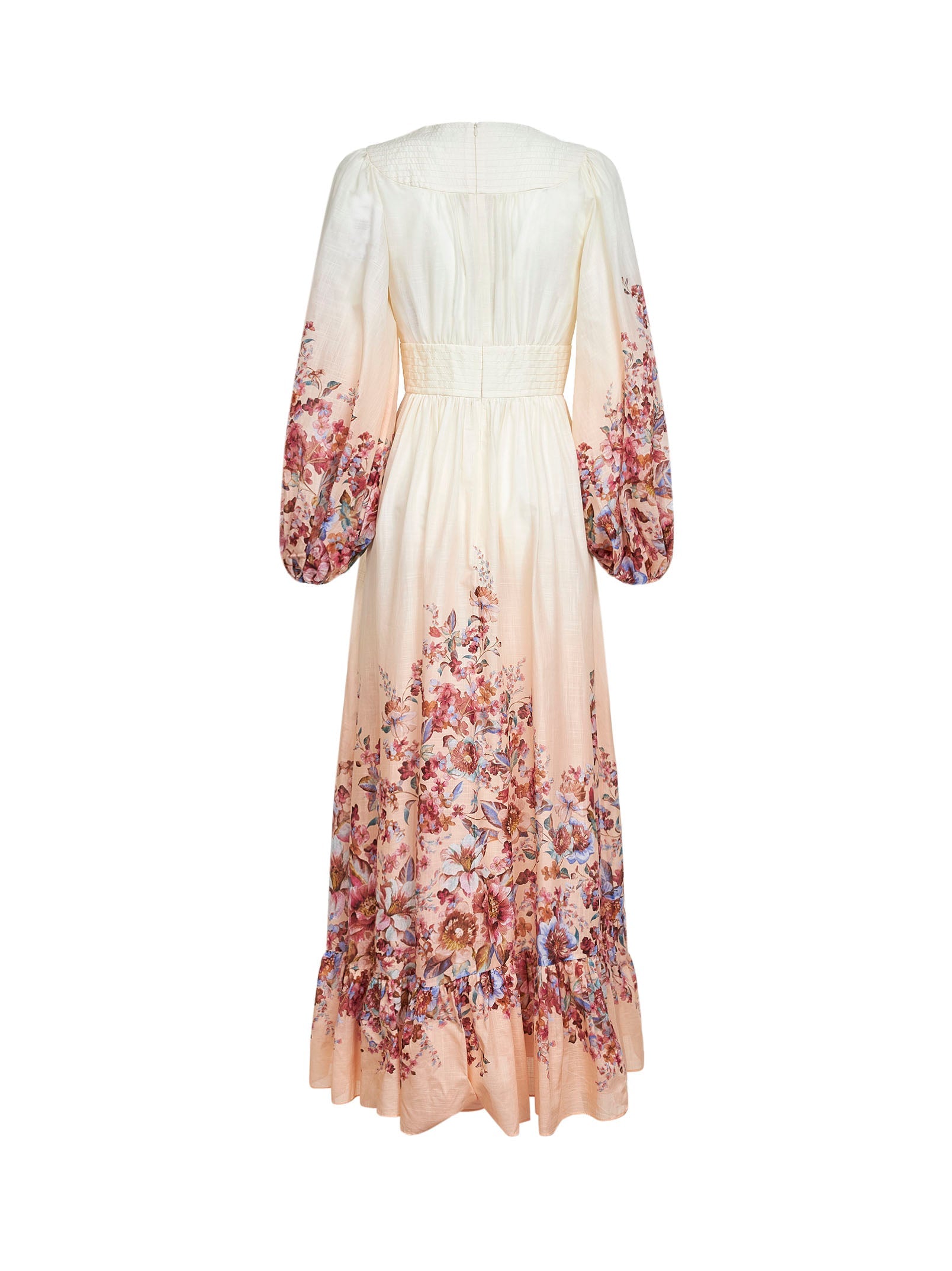 Zimmermann Women Floral-Print Ivory Cotton Awaken Maxi Dress ZIMMERMANN