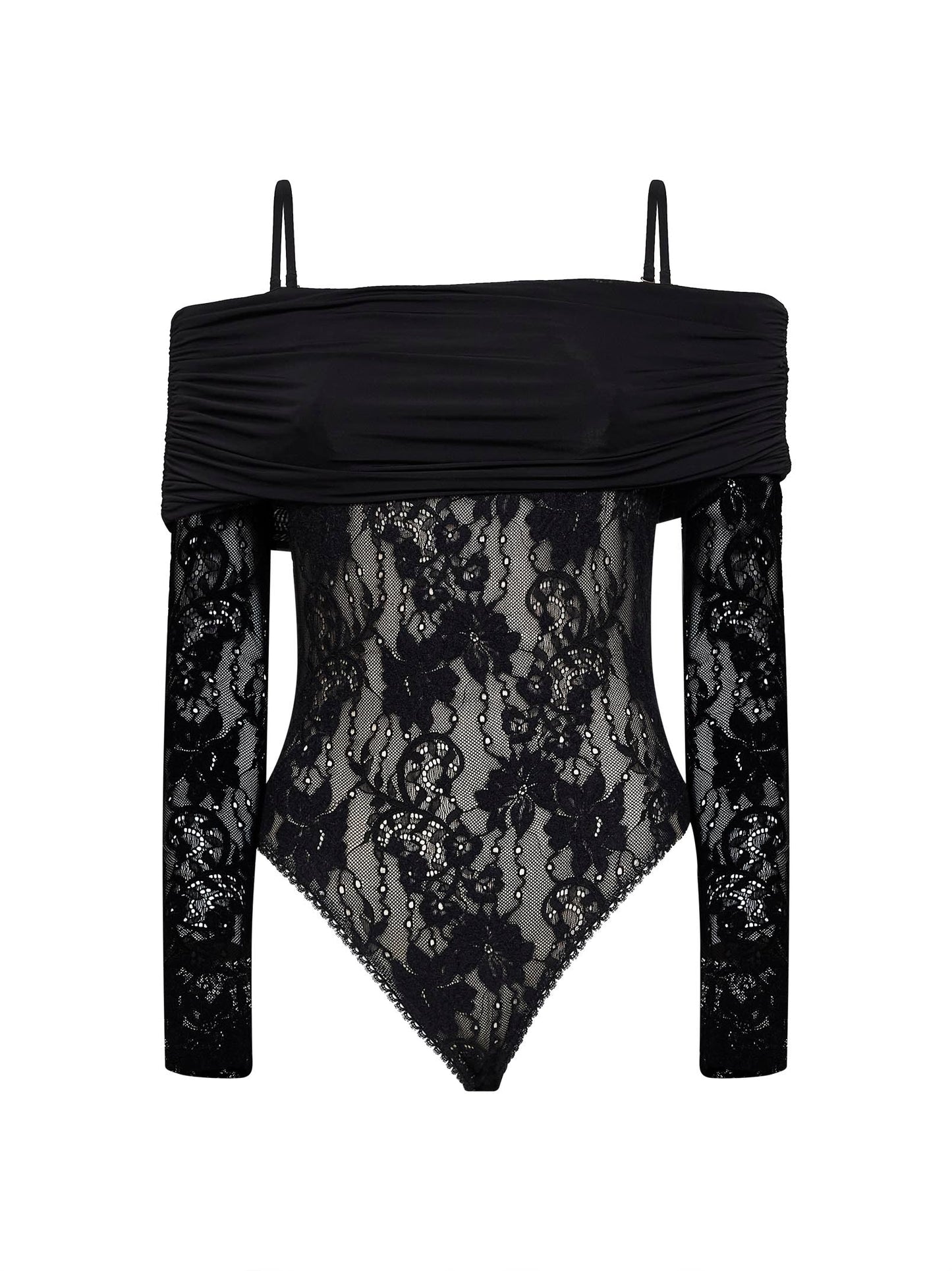 Zimmermann Women Black Lace Rebellion Bodysuit ZIMMERMANN