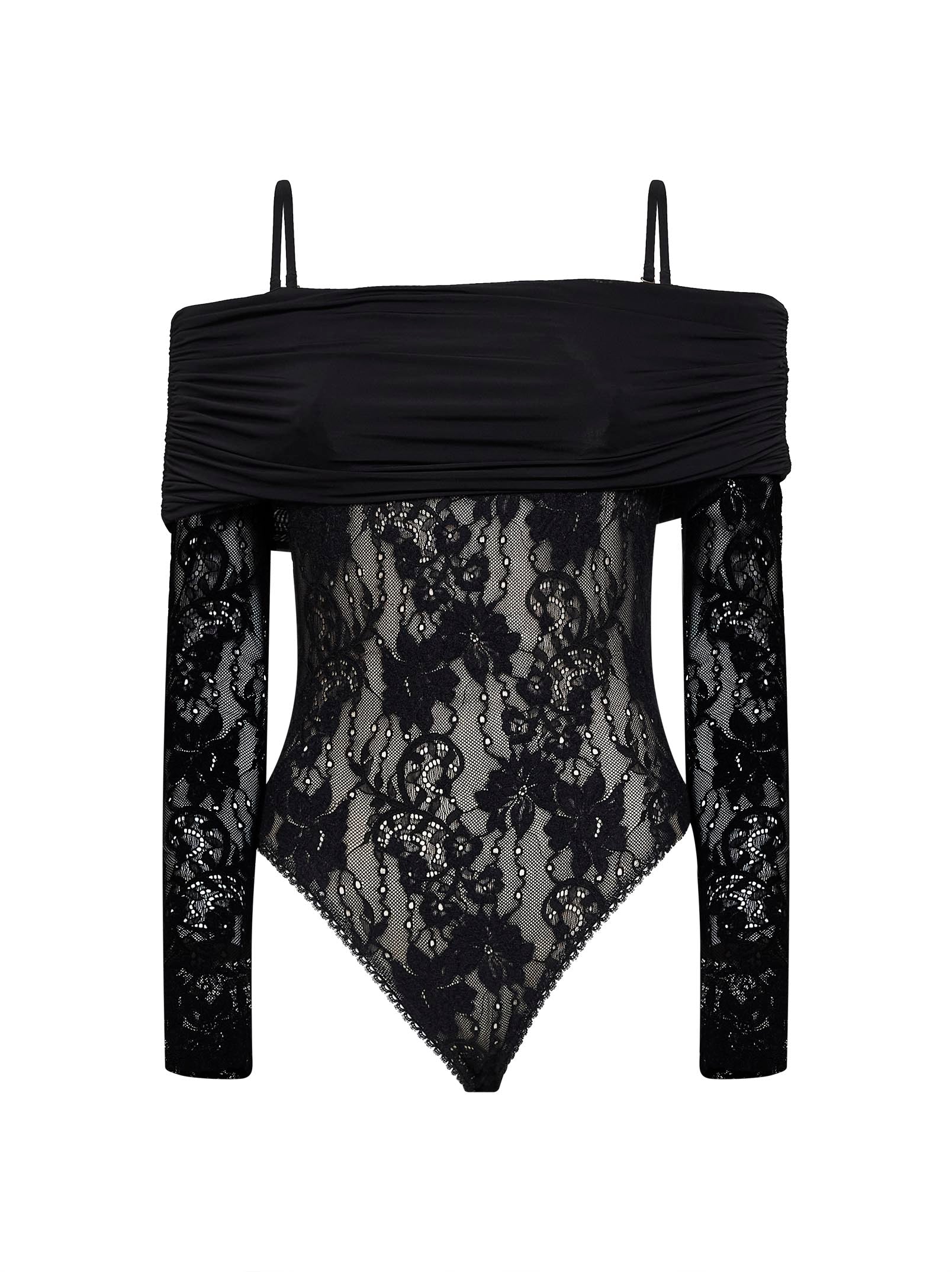 Zimmermann Women Black Lace Rebellion Bodysuit ZIMMERMANN
