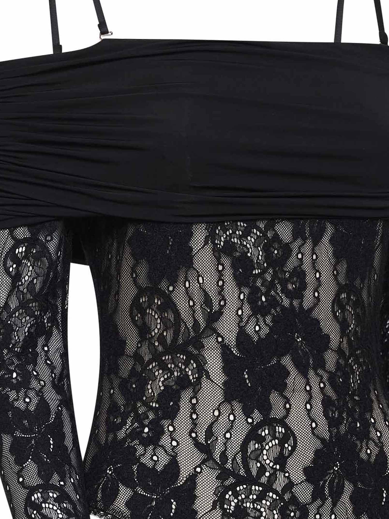 Zimmermann Women Black Lace Rebellion Bodysuit ZIMMERMANN