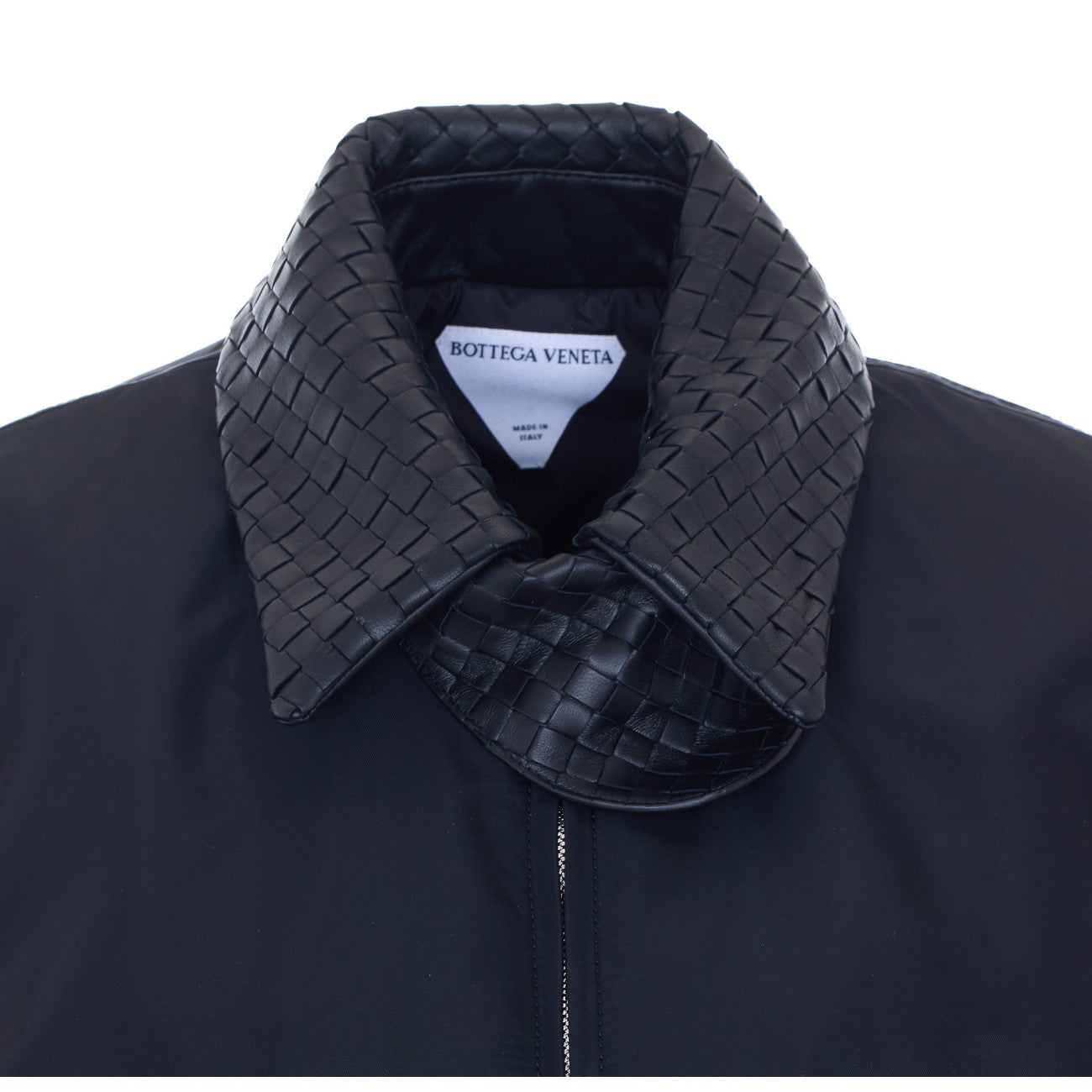Bottega Veneta Women Padded Bomber With Intrecciato Collar BOTTEGA VENETA