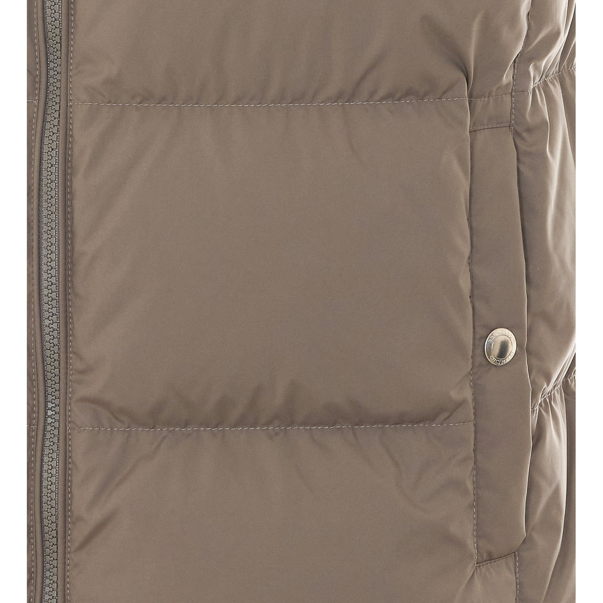 Brunello Cucinelli Men Padded Vest With Packable Hood BRUNELLO CUCINELLI