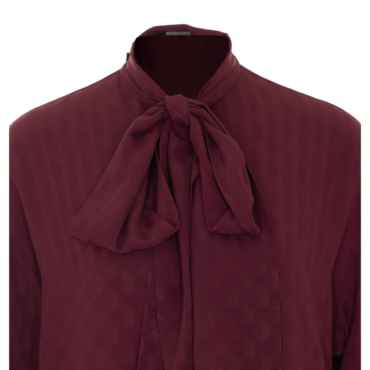 Etro Women Paisley Motif And Foulard Silk Mix Jacquard Shirt ETRO